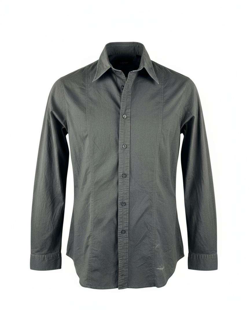 CALVIN KLEIN-CAMICIA CLASSICA IN COTONE