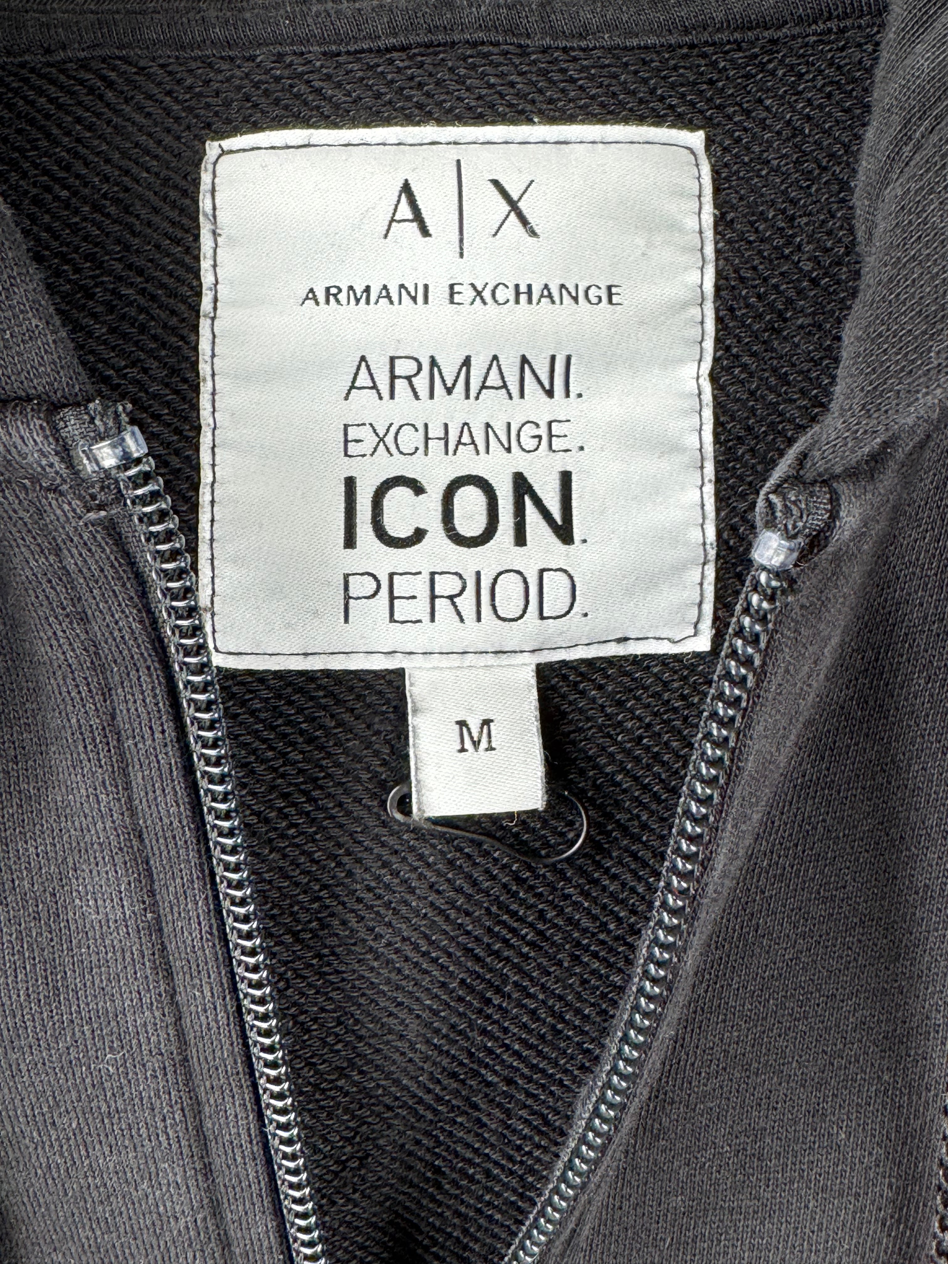 ARMANI EXCHANGE - FELPA ICON CON ZIP