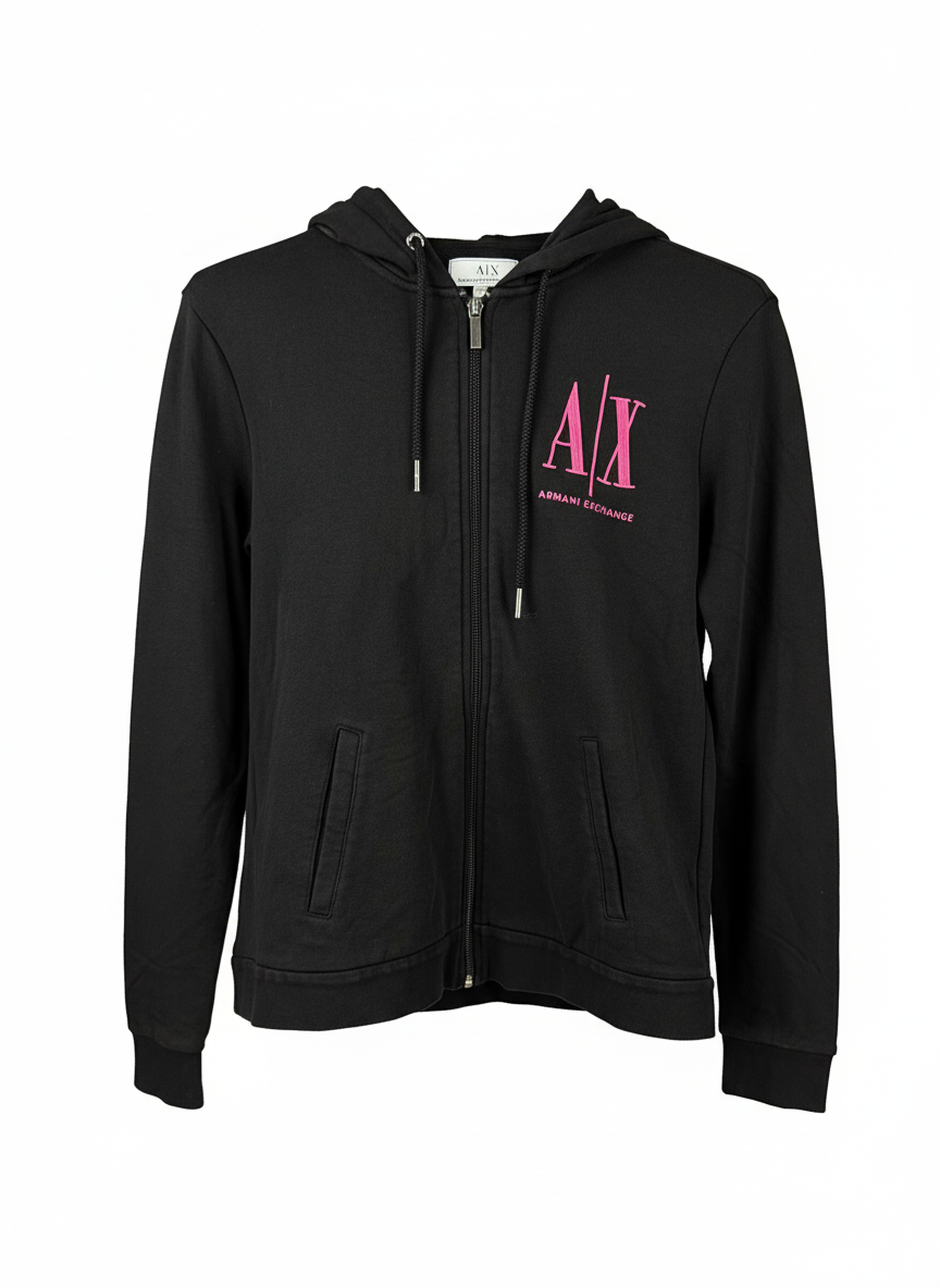 ARMANI EXCHANGE - FELPA ICON CON ZIP