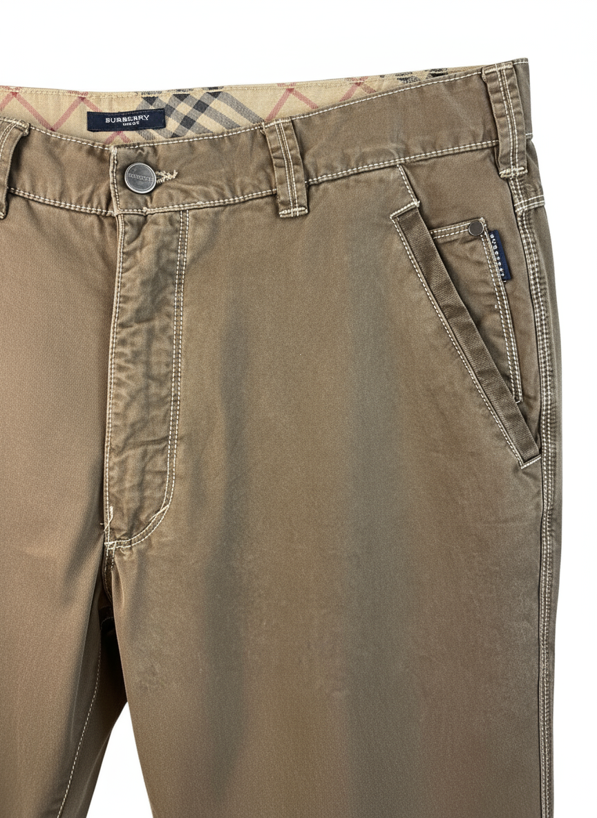 BURBERRY-PANTALONE BEIGE