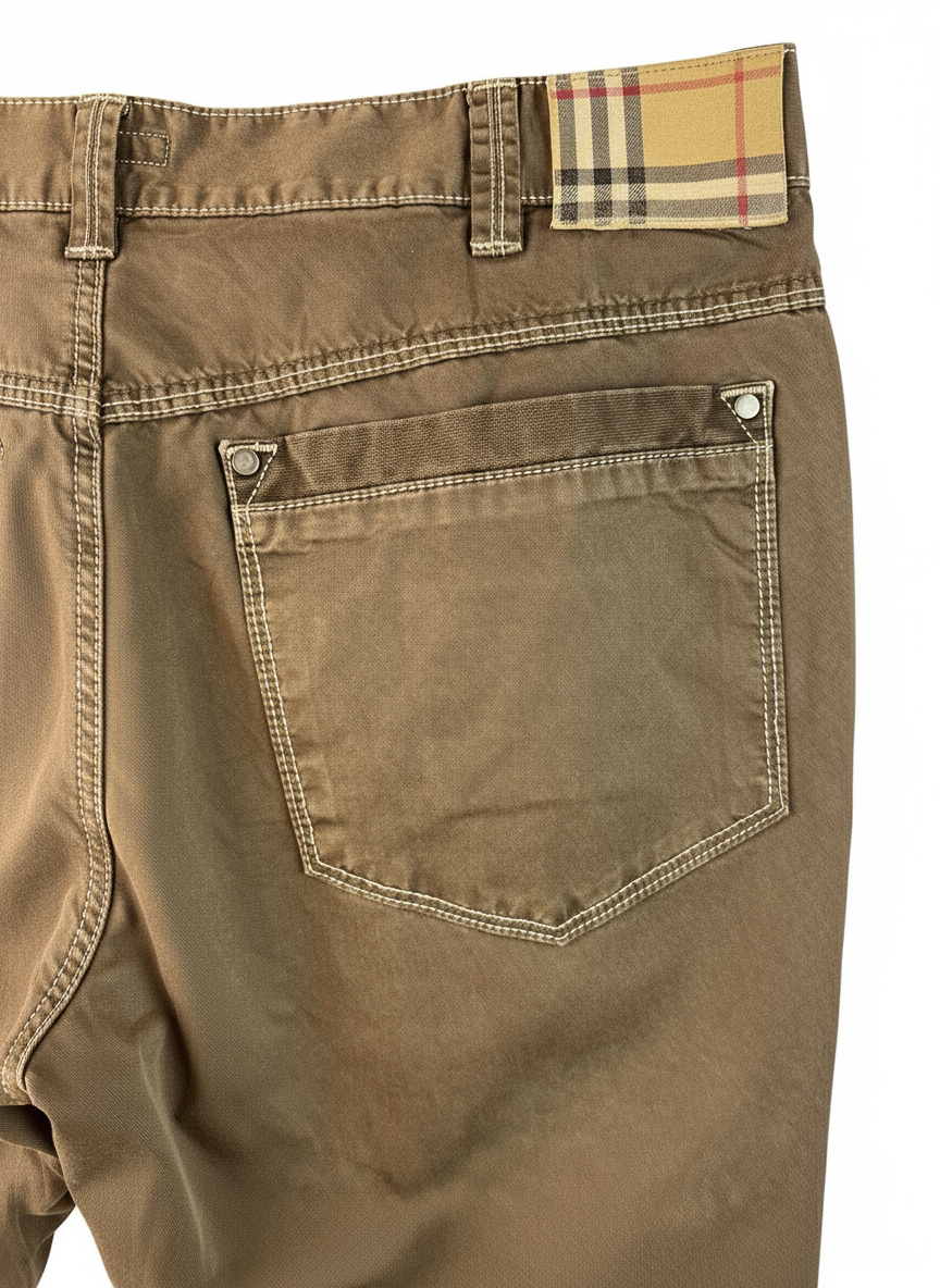 BURBERRY-PANTALONE BEIGE