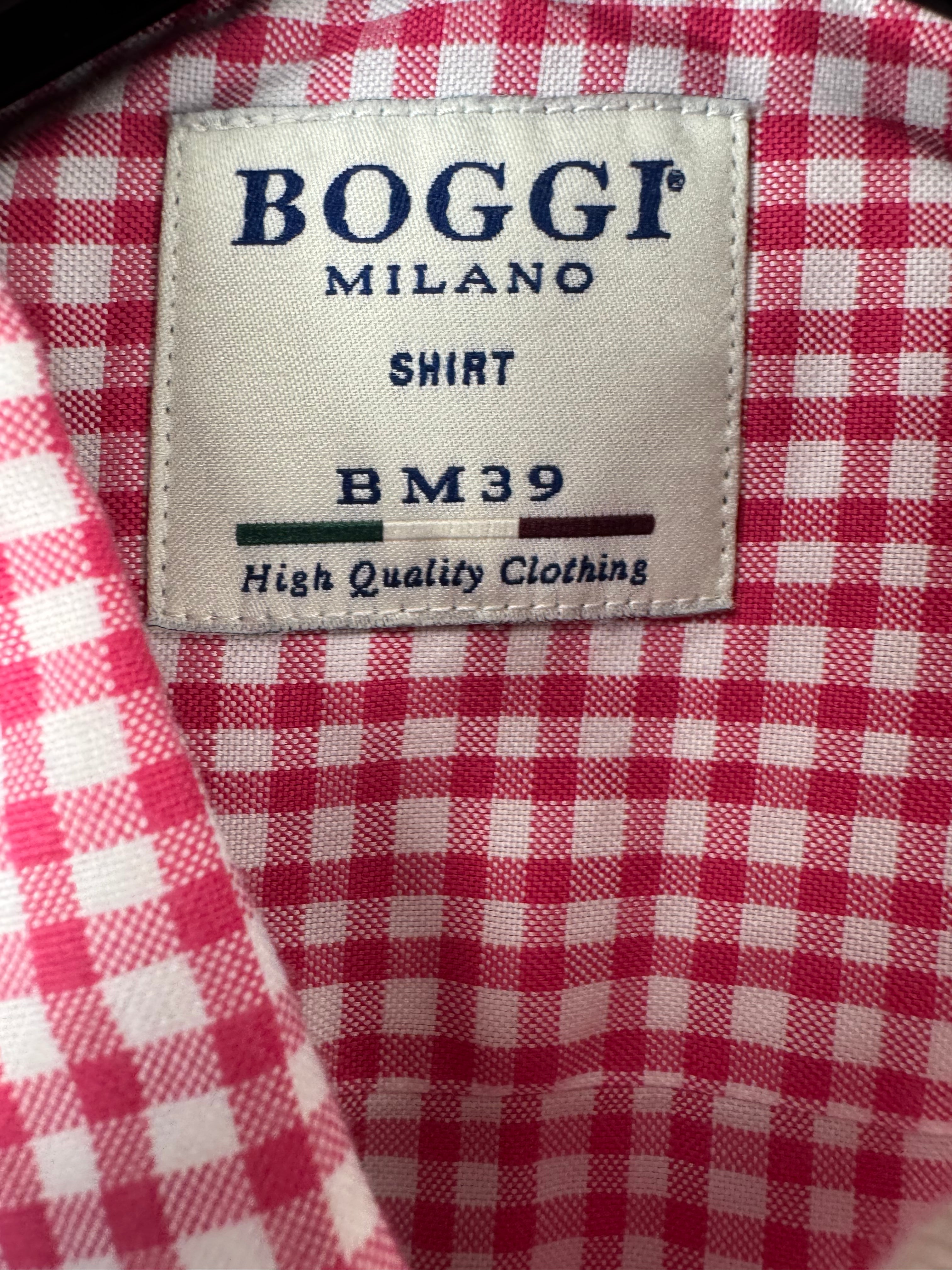 BOGGI - CAMICIA A QUADRETTI