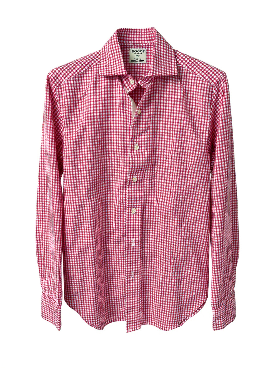 BOGGI - CAMICIA A QUADRETTI