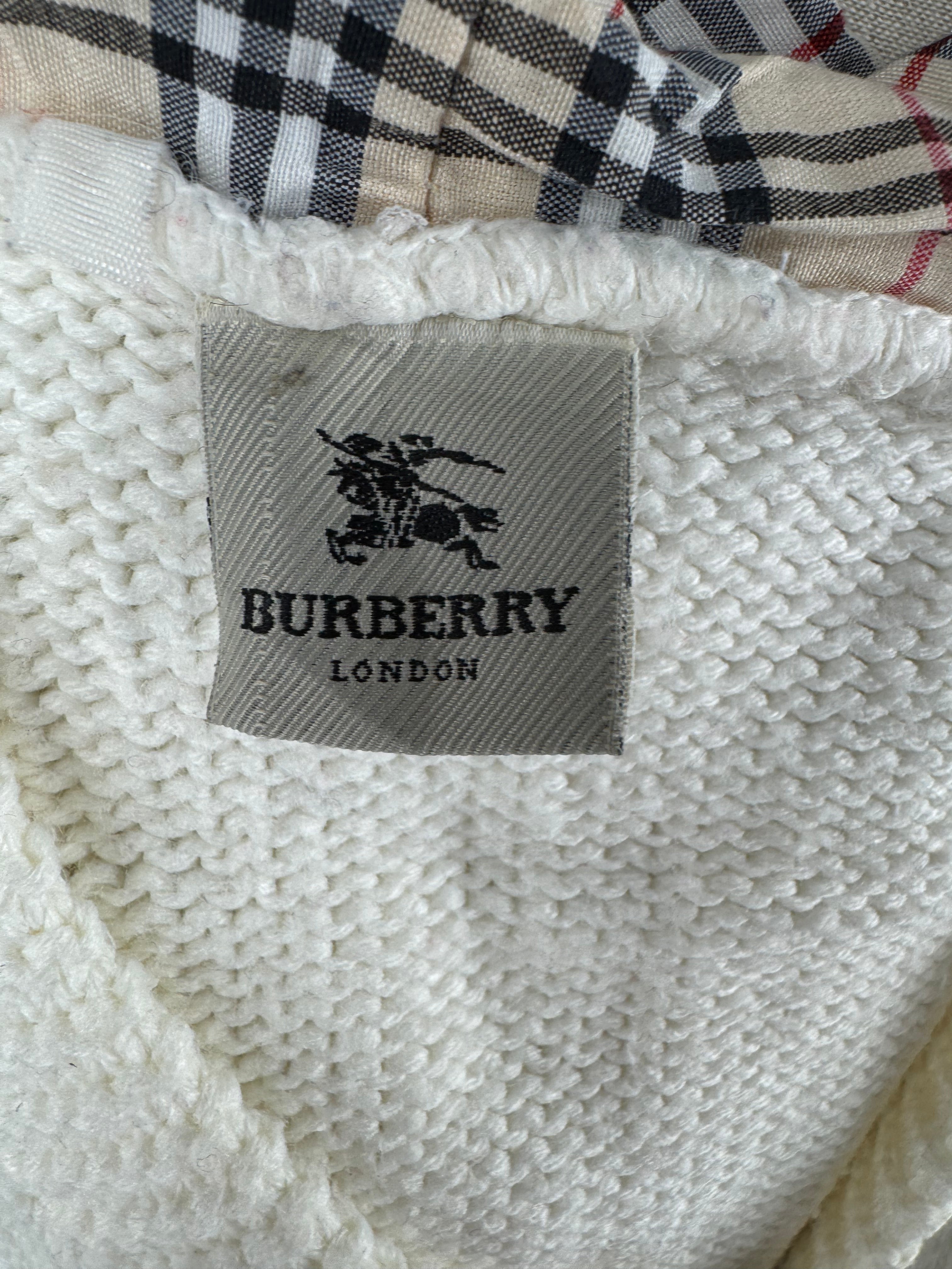 BURBERRY - MAGLIONE CON CAPPUCCIO