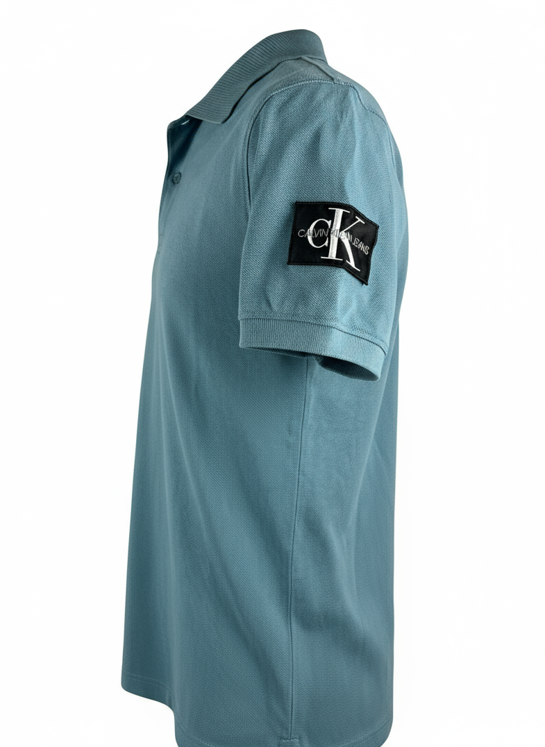 CALVIN KLEIN- POLO IN COTONE