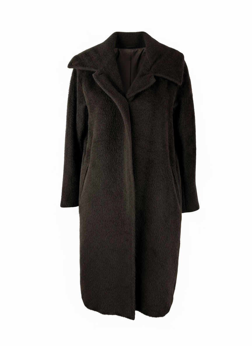 MAX MARA-CAPPOTTO IN PELLICCIA