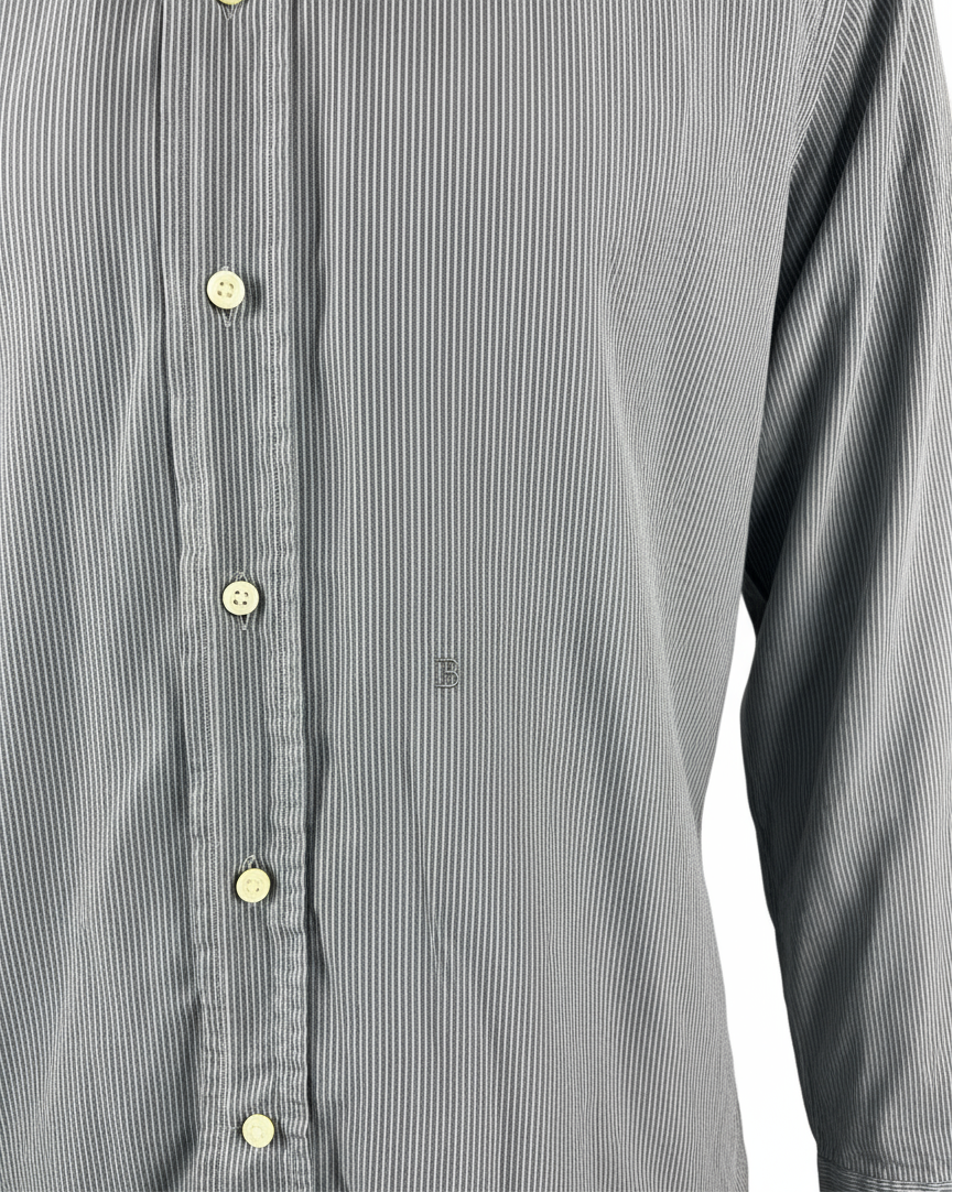 BALMAIN- CAMICIA CLASSICA IN COTONE