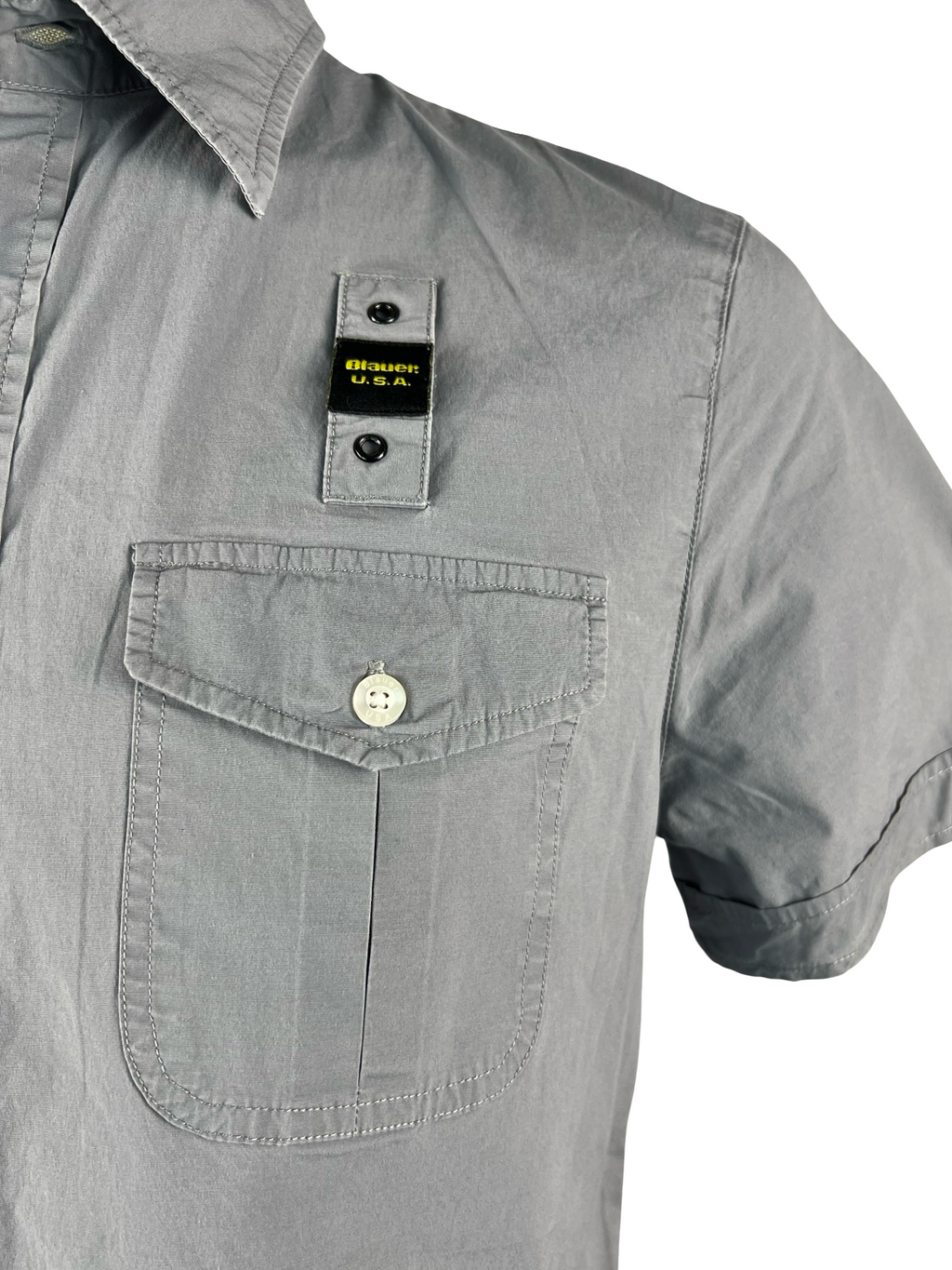 BLAUER U.S.A.- CAMICIA MEZZA MANICA