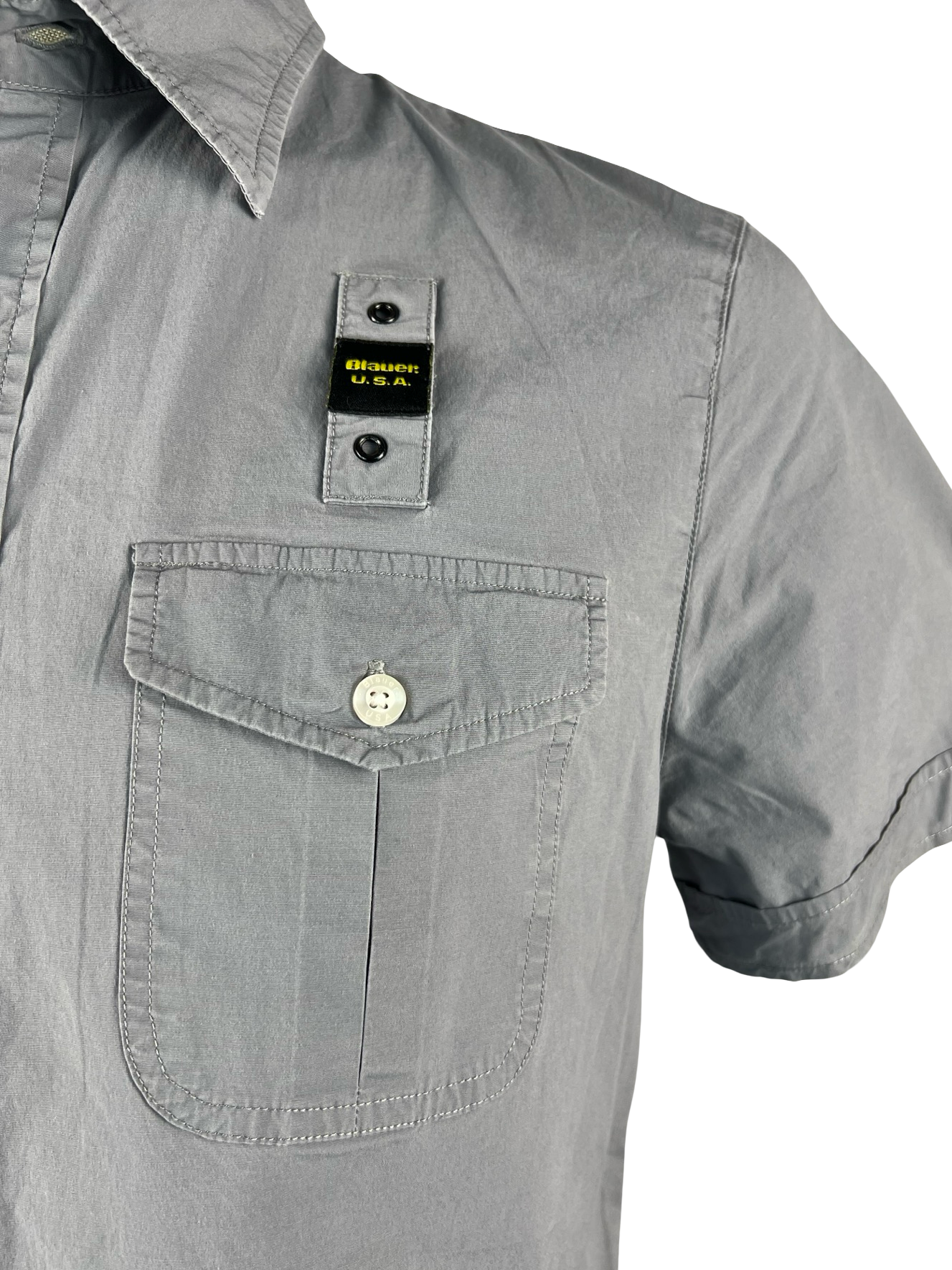 BLAUER U.S.A.- CAMICIA MEZZA MANICA