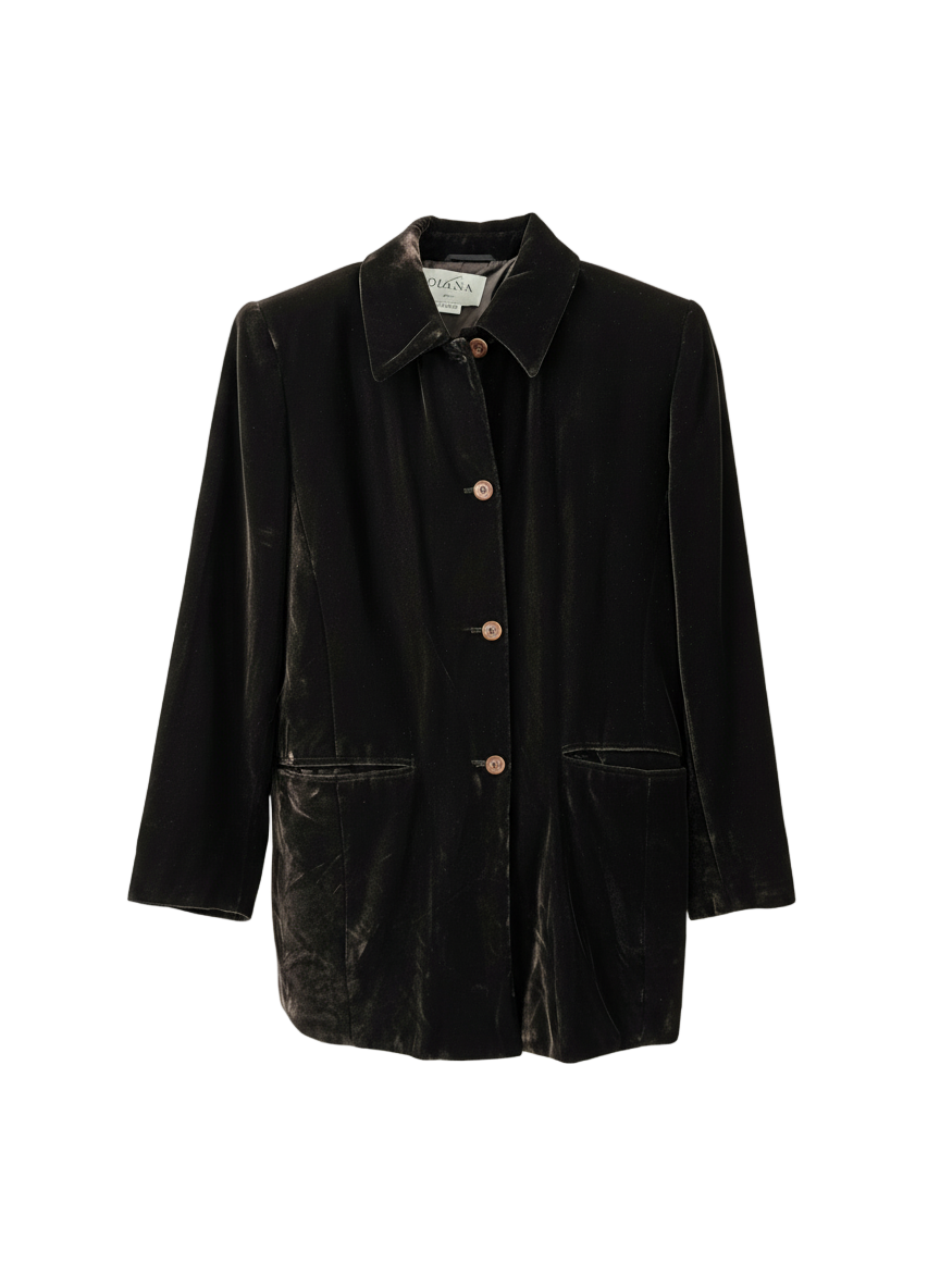 DIANA GALLESI - GIACCA IN VELLUTO