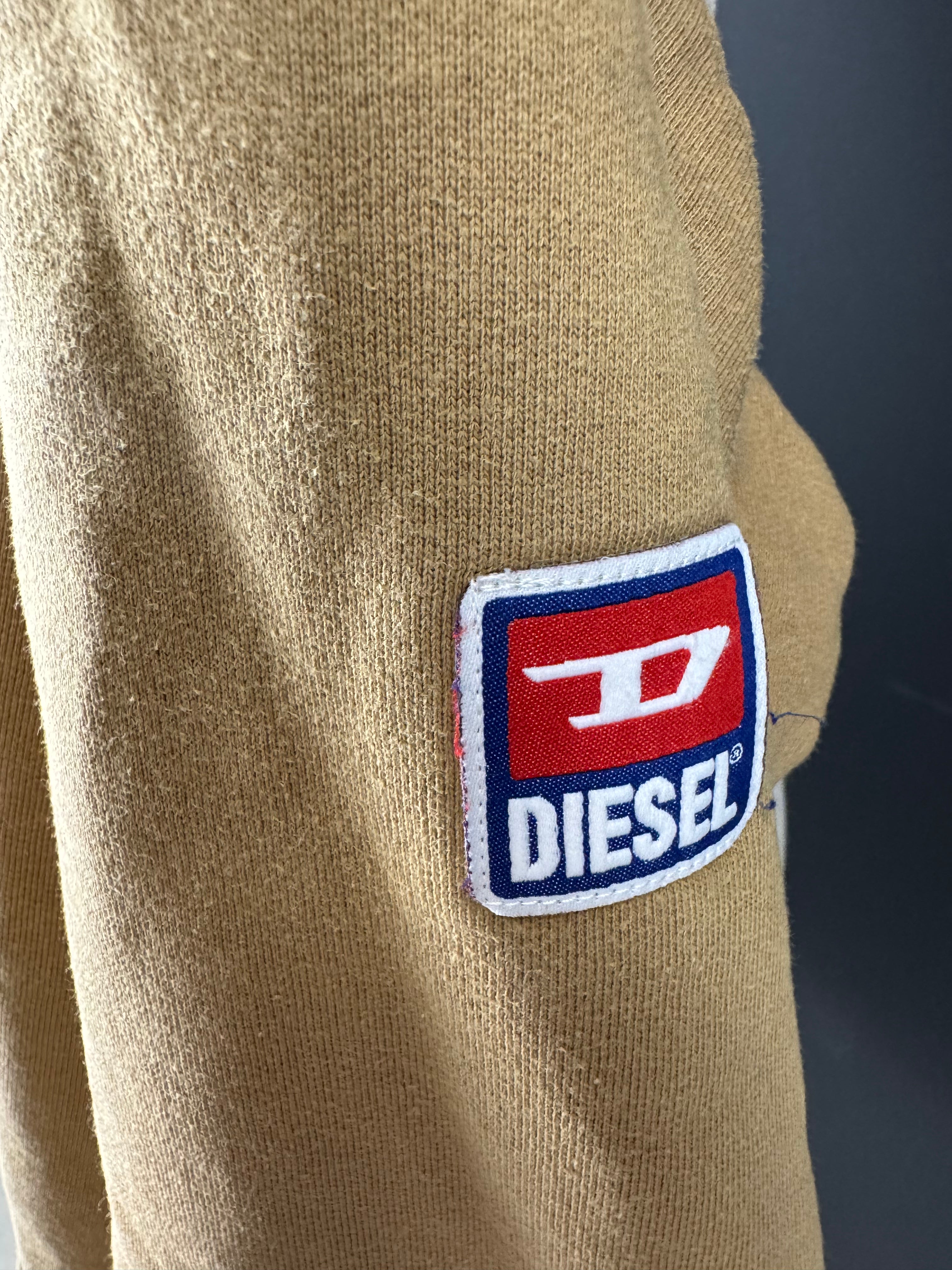 DIESEL - FELPA CON CAPPUCCIO