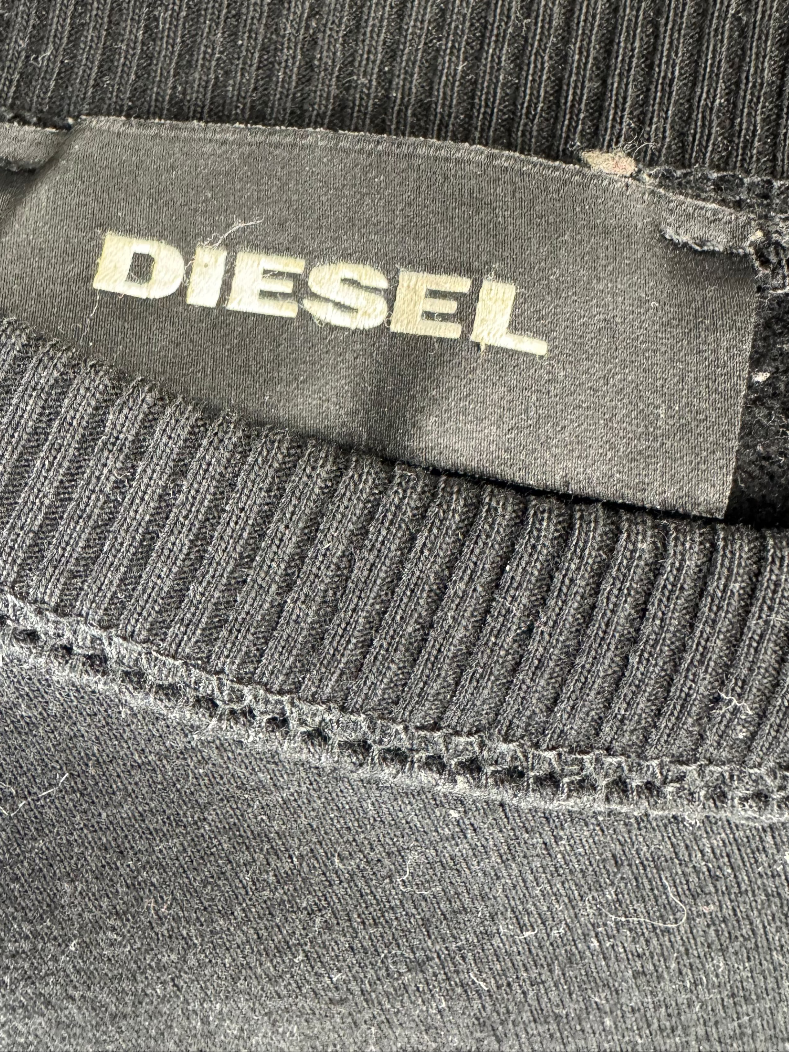 DIESEL - FELPA GIROCOLLO