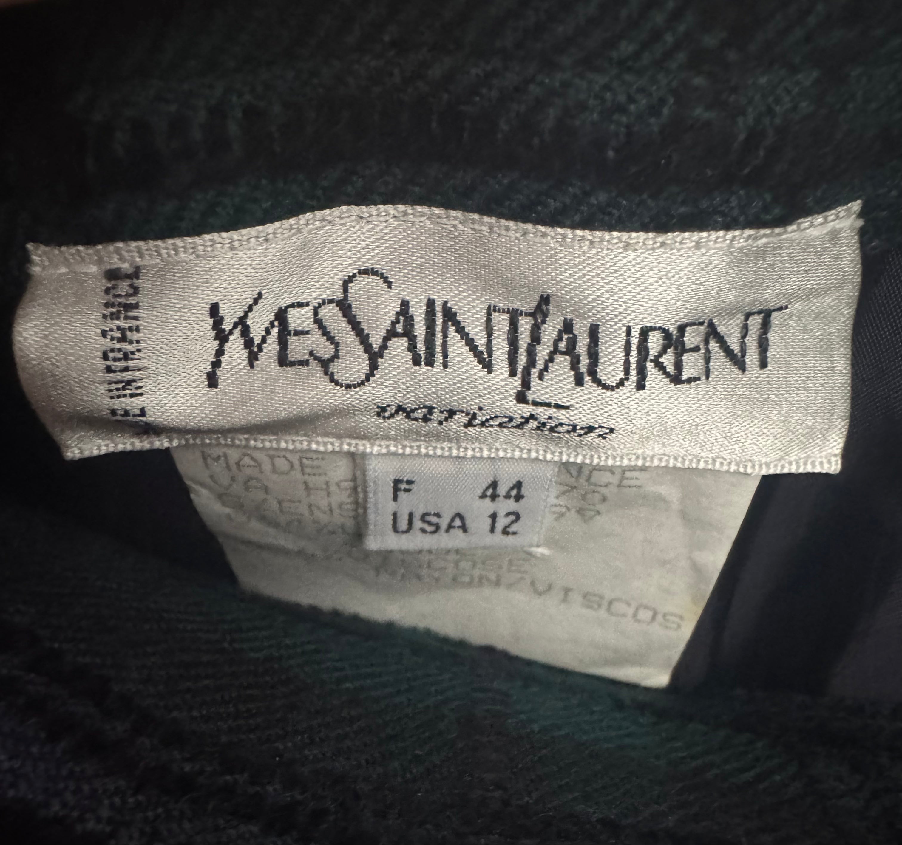 YVES SAINT-LAURENT - GONNA