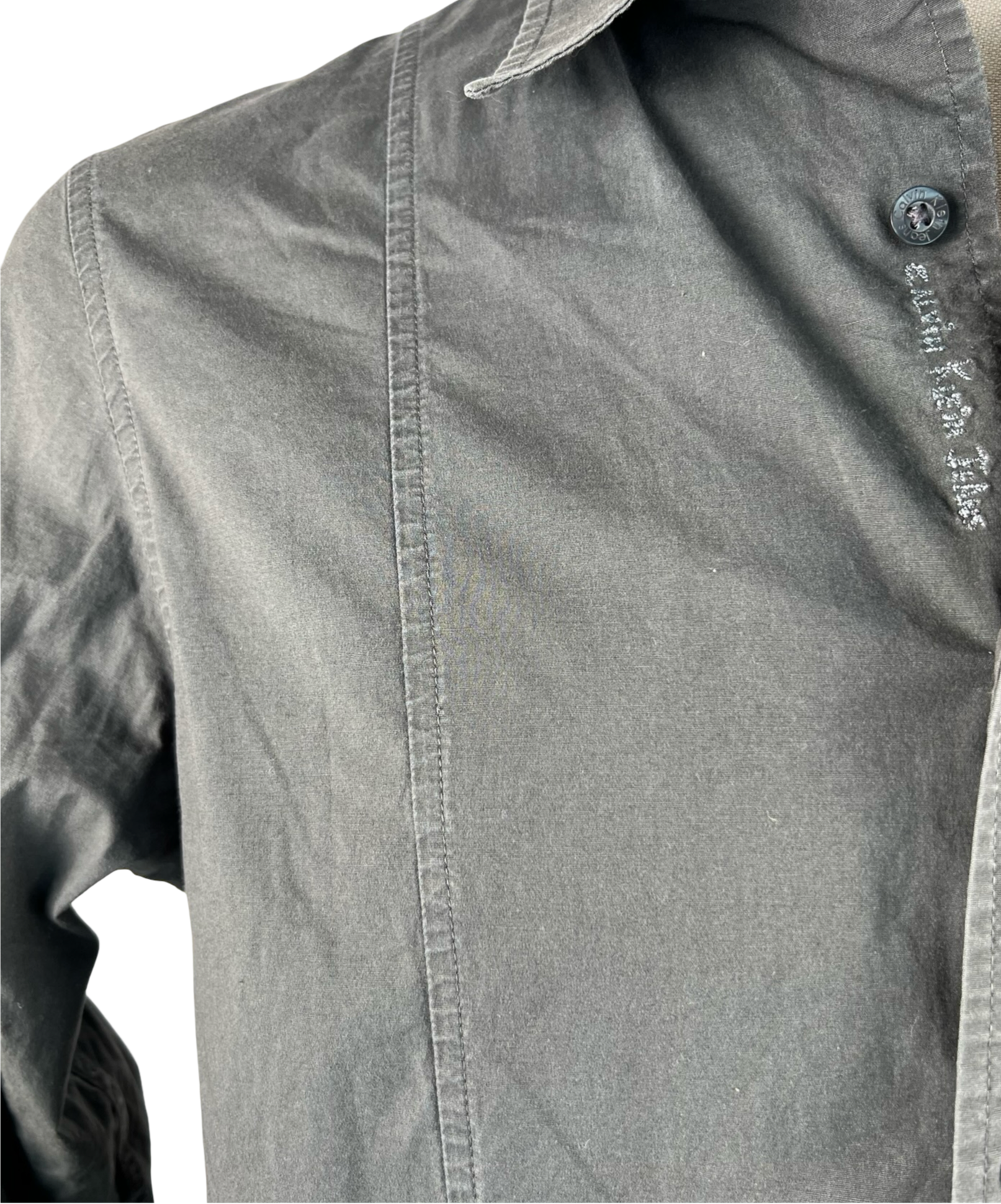 CALVIN KLEIN-CAMICIA CLASSICA IN COTONE