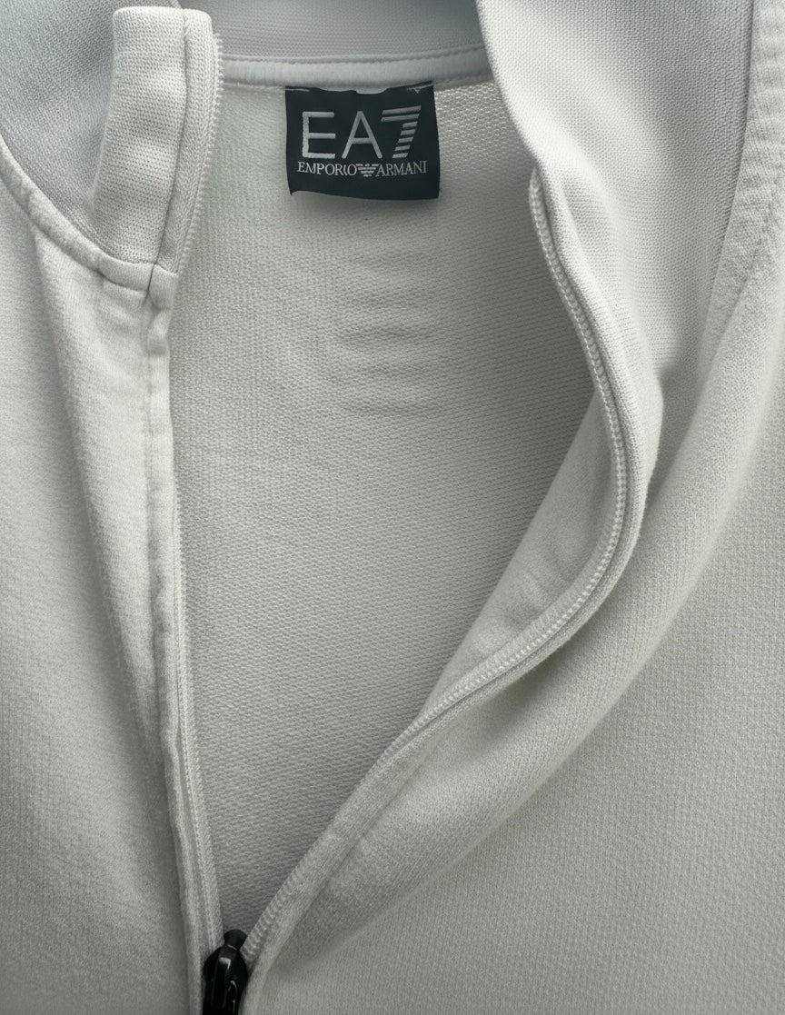 EMPORIO ARMANI-FELPA CON ZIP