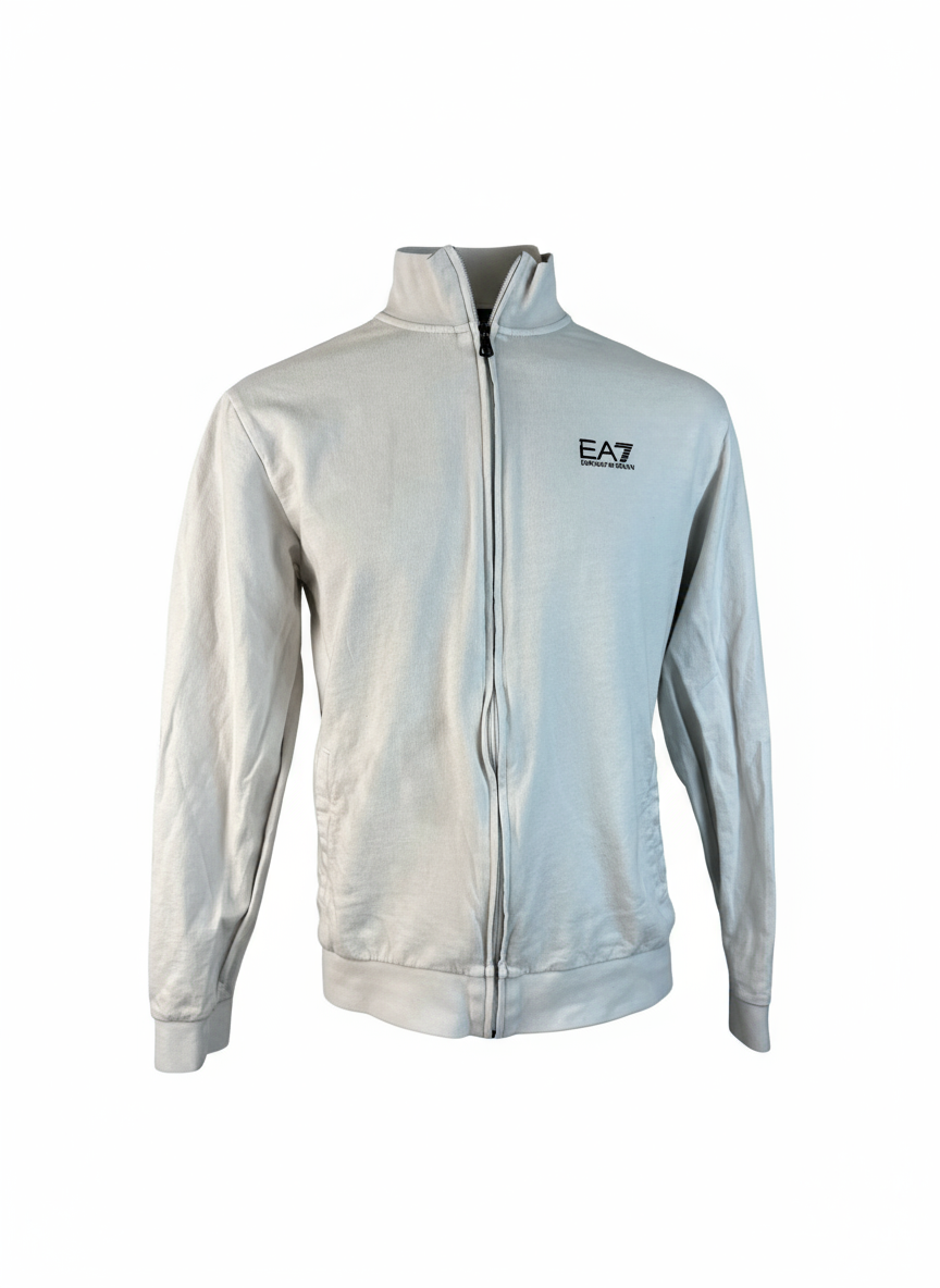 EMPORIO ARMANI-FELPA CON ZIP