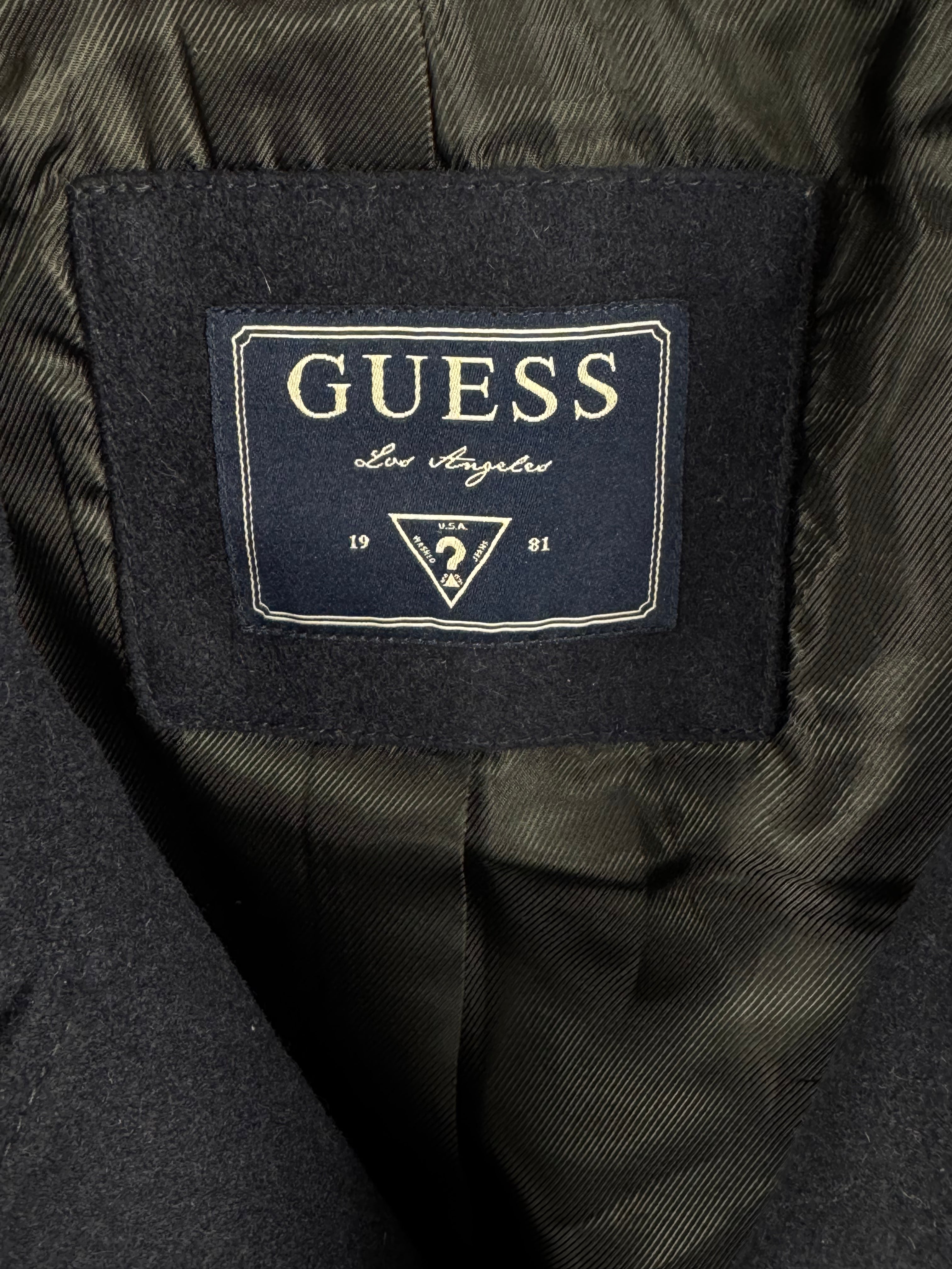 GUESS - GIACCA DOPPIOPETTO IN LANA
