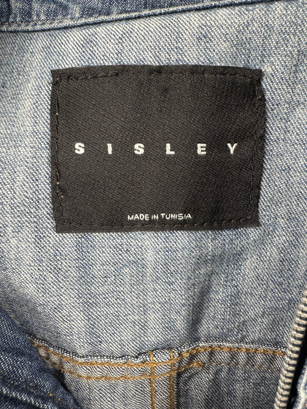 SISLEY - GIACCA IN DENIM