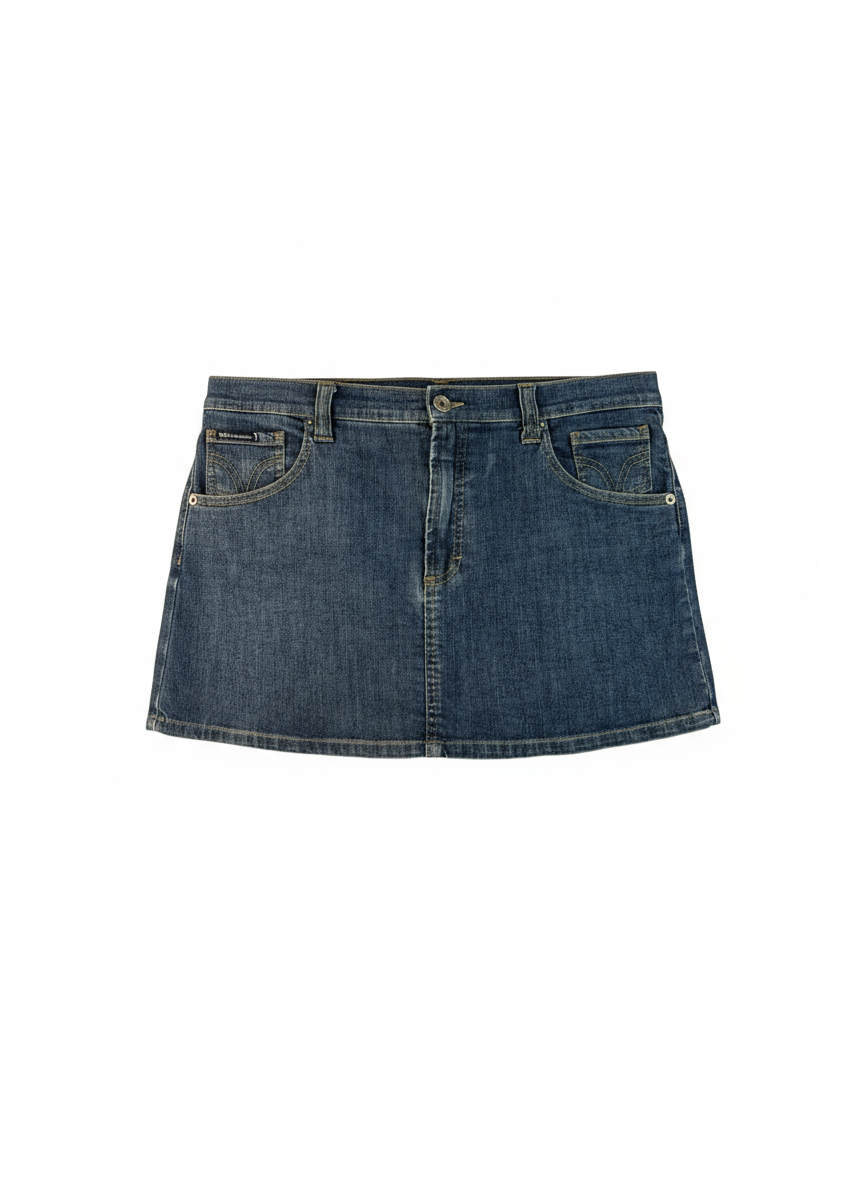 DOLCE & GABBANA-GONNA IN DENIM