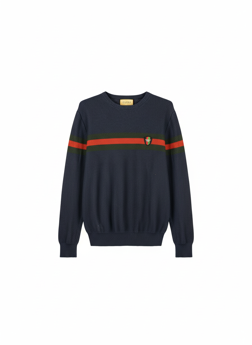 GUCCI - MAGLIONE BLU NAVY