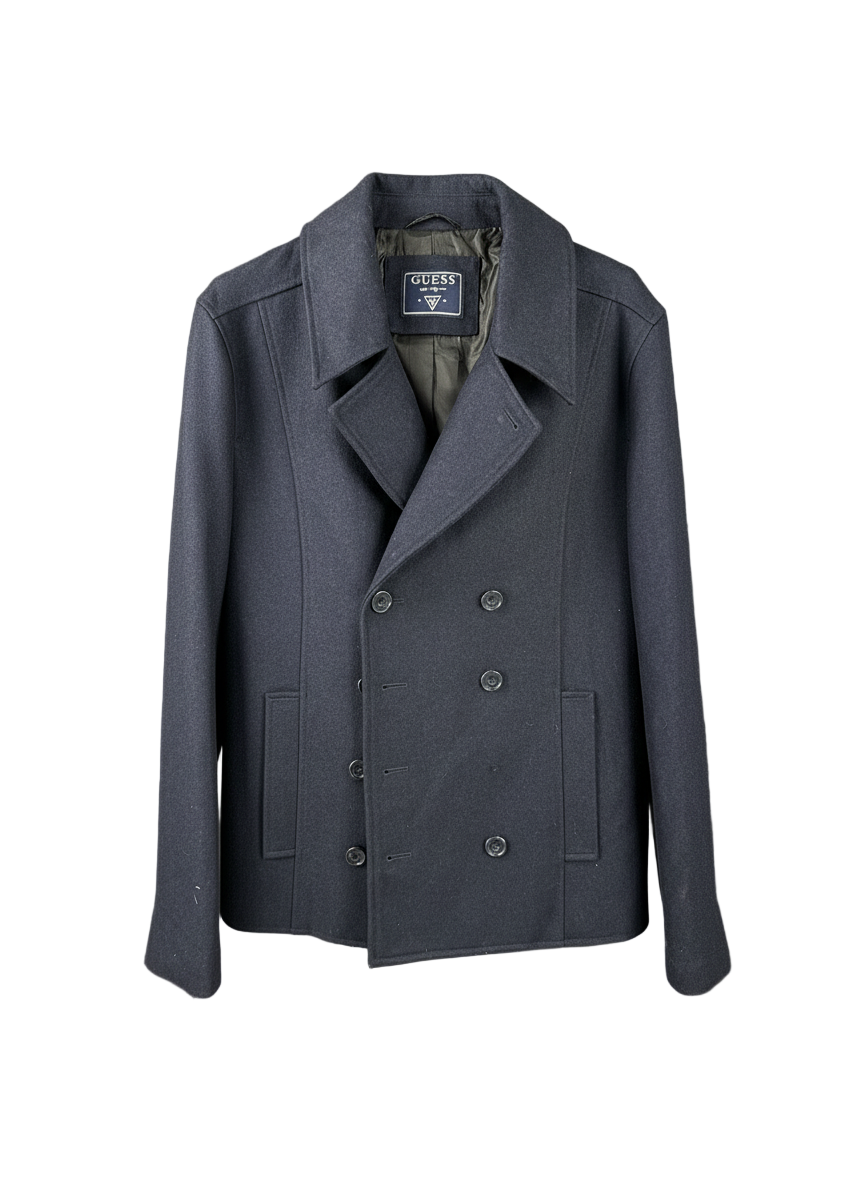 GUESS - GIACCA DOPPIOPETTO IN LANA