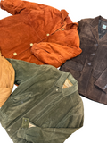 BOX JACKETS LEATHER/SUEDE