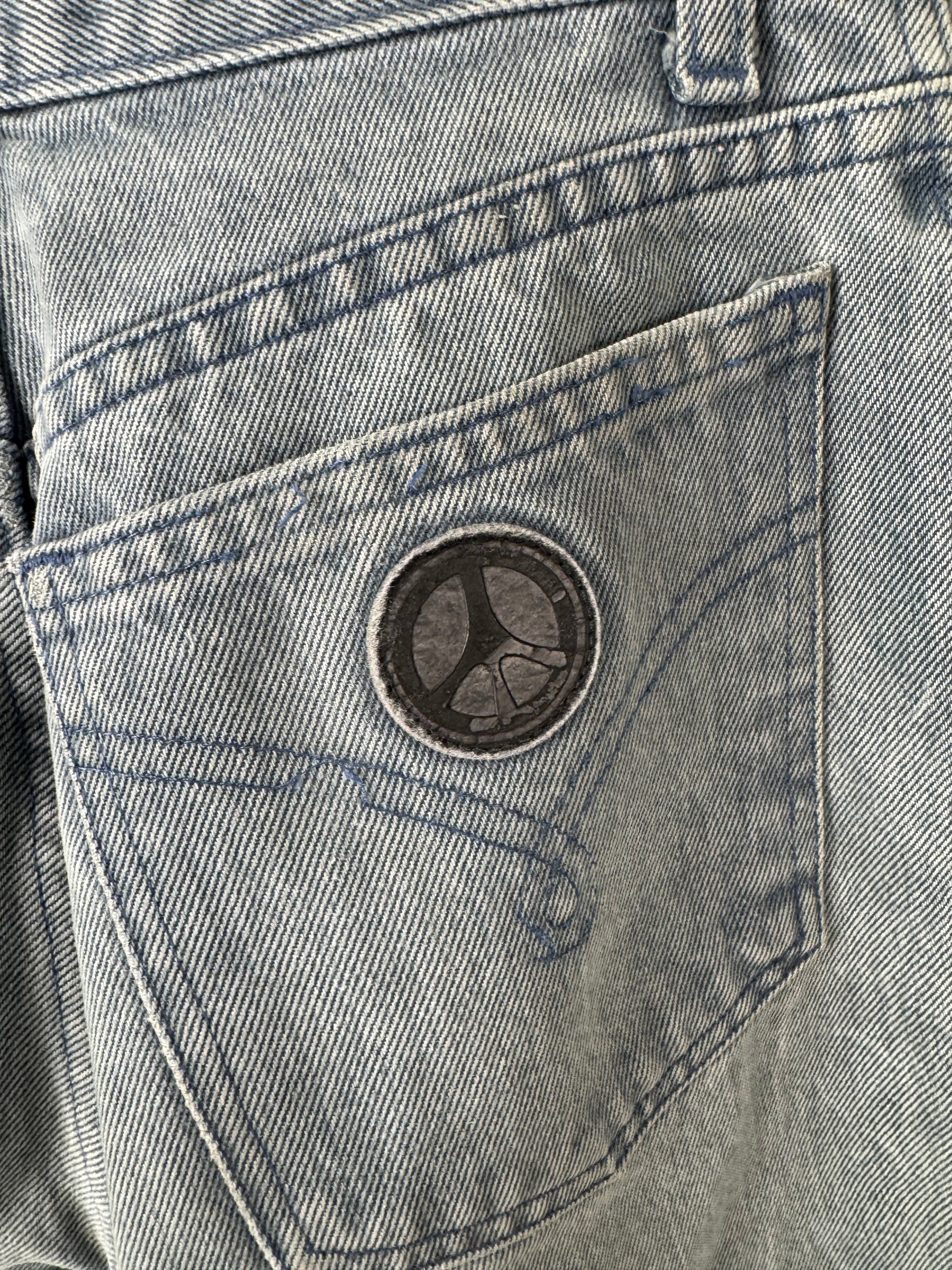 MOSCHINO - JEANS IN DENIM GRIGIO CHIARO