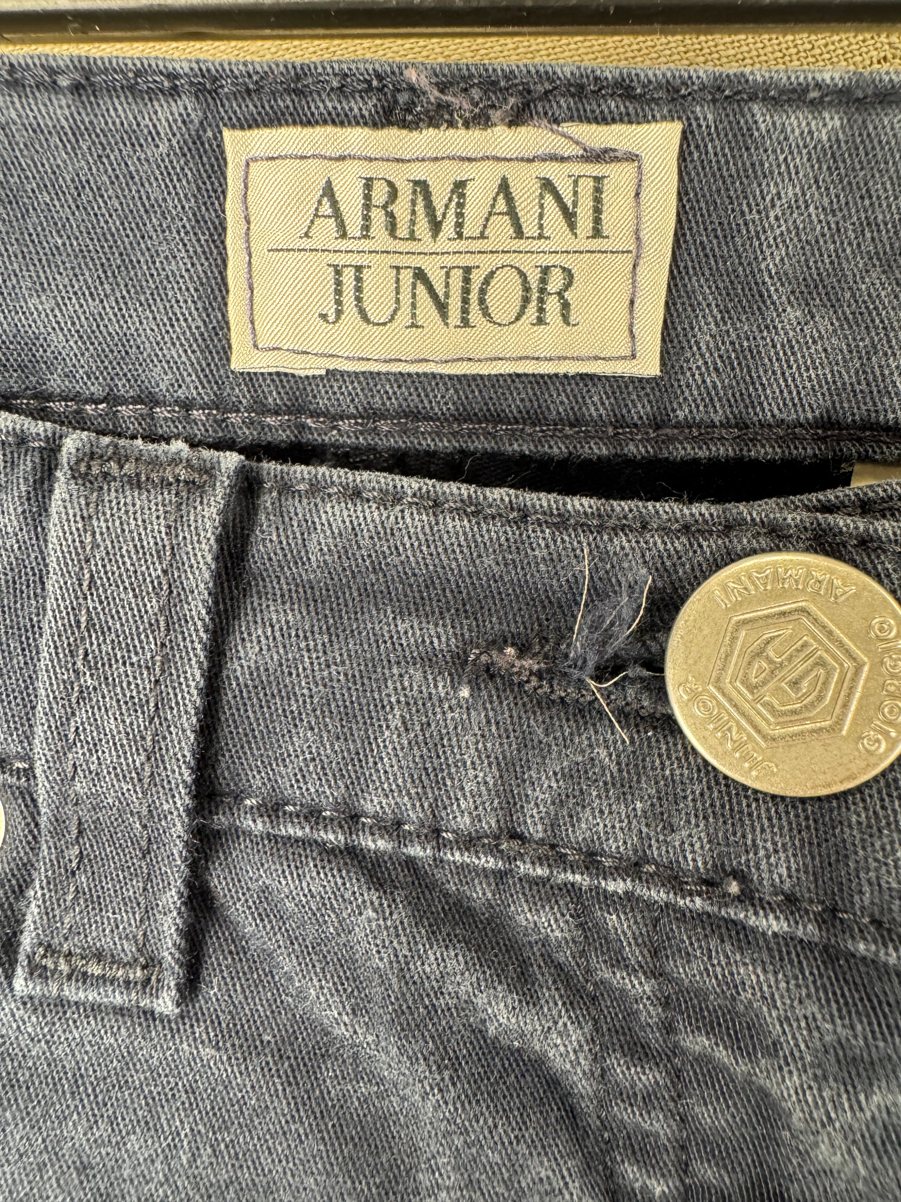 ARMANI JUNIOR - JEANS IN DENIM BLU