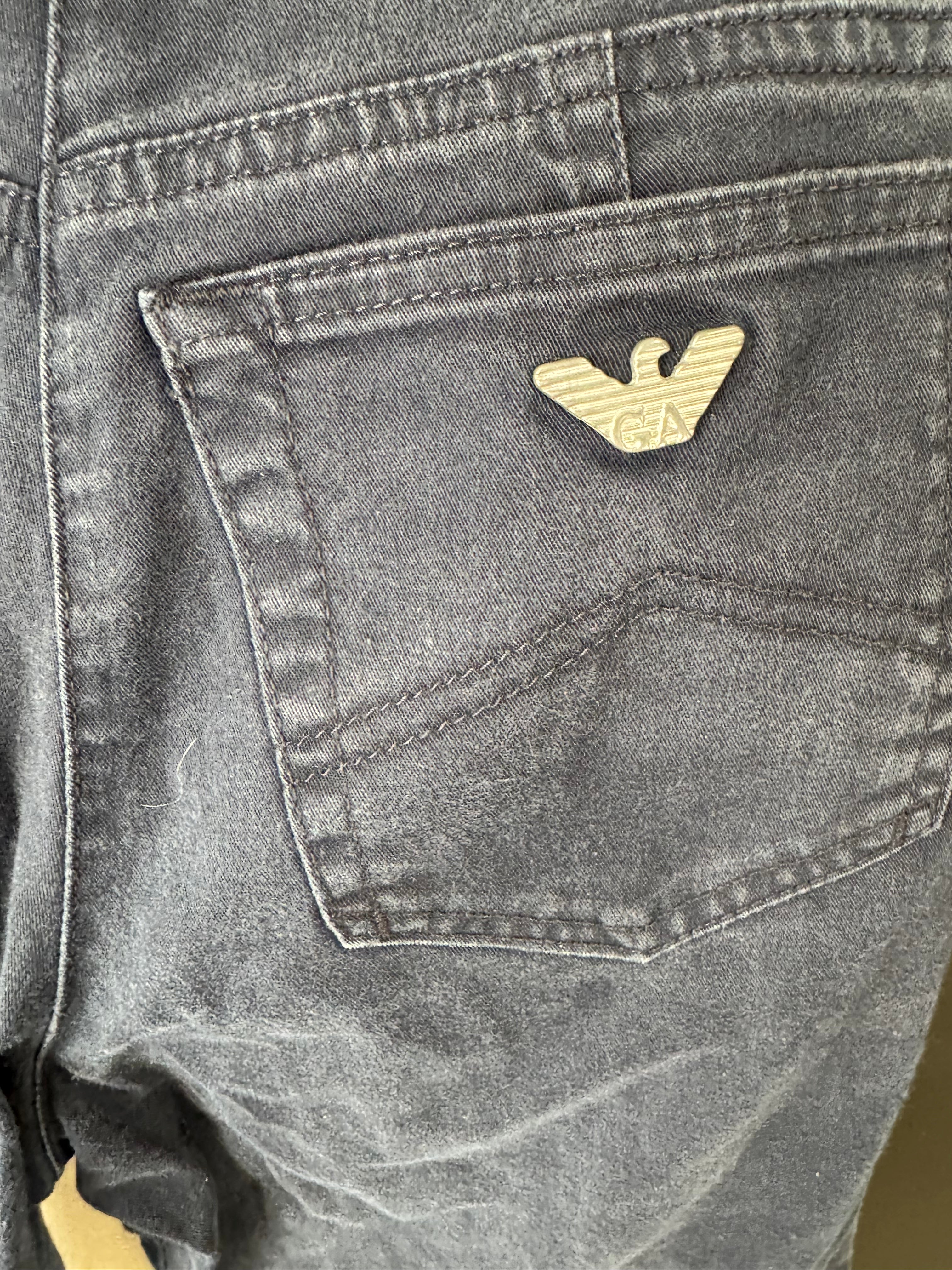 ARMANI JUNIOR - JEANS IN DENIM BLU