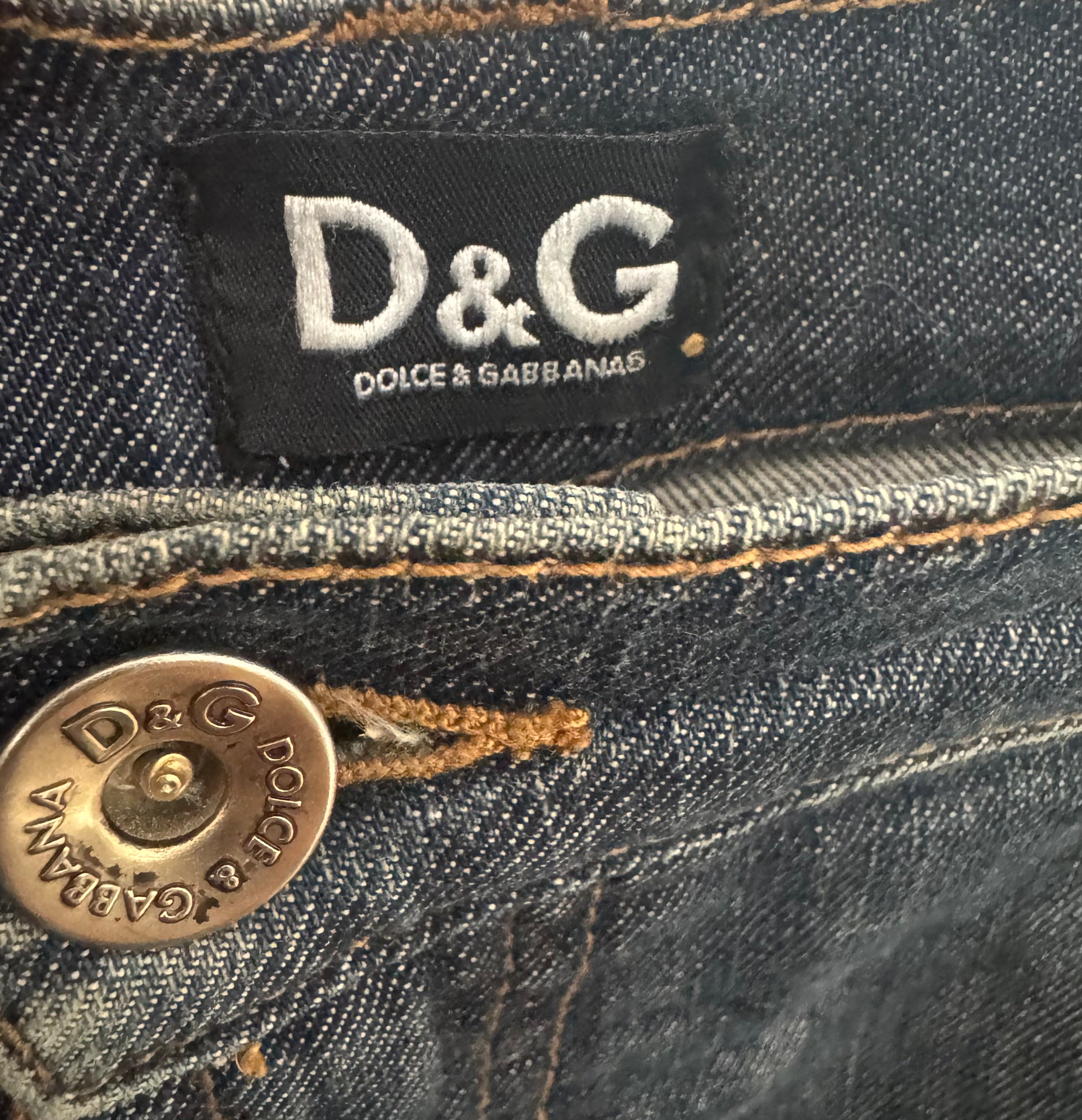 DOLCE & GABBANA-GONNA IN DENIM
