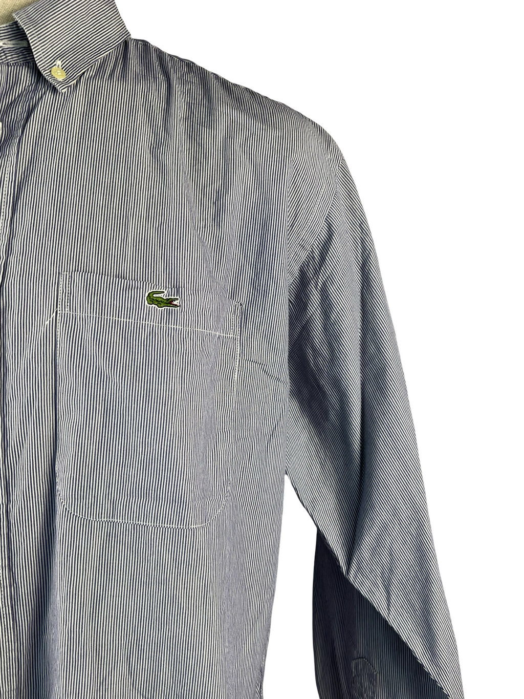 LACOSTE-CAMICIA CLASSICA A RIGHE