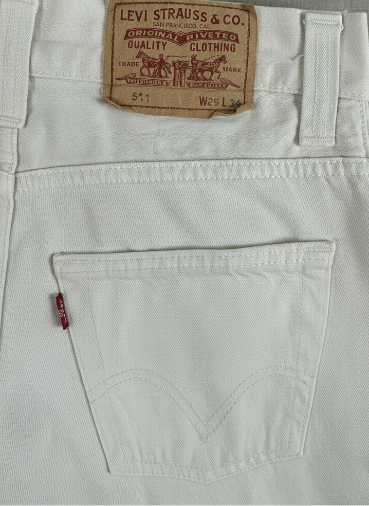 LEVI'S - JEANS IN DENIM BIANCO (Cod. 5111)