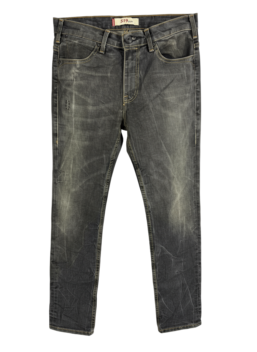 LEVI'S - JEANS IN DENIM GRIGIO SCURO (Cod.7045)