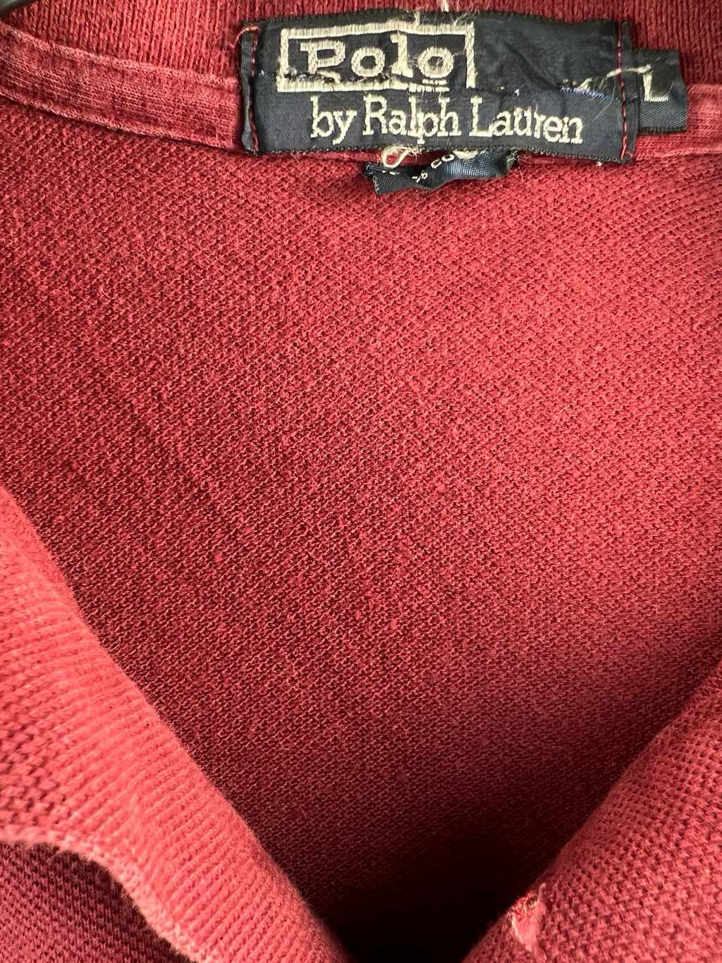 POLO RALPH LAUREN - T-SHIRT POLO IN ROSSO