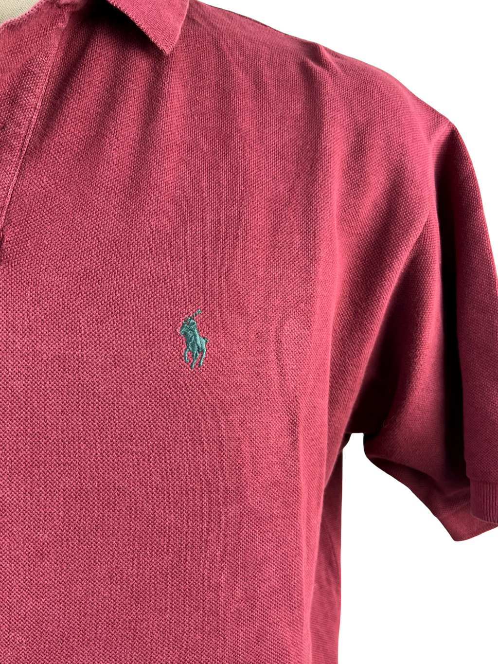 POLO RALPH LAUREN - T-SHIRT POLO IN ROSSO