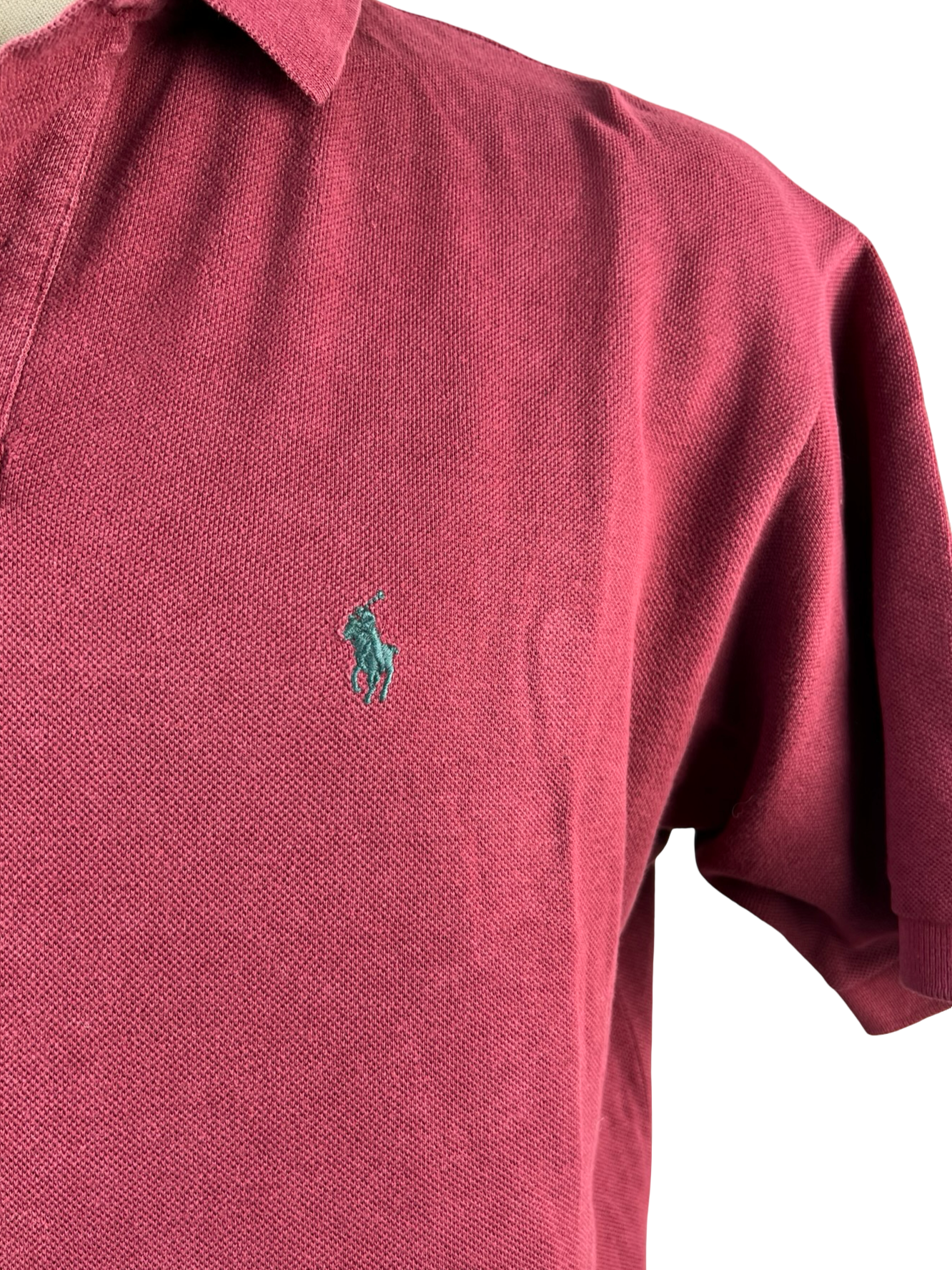 POLO RALPH LAUREN - T-SHIRT POLO IN ROSSO