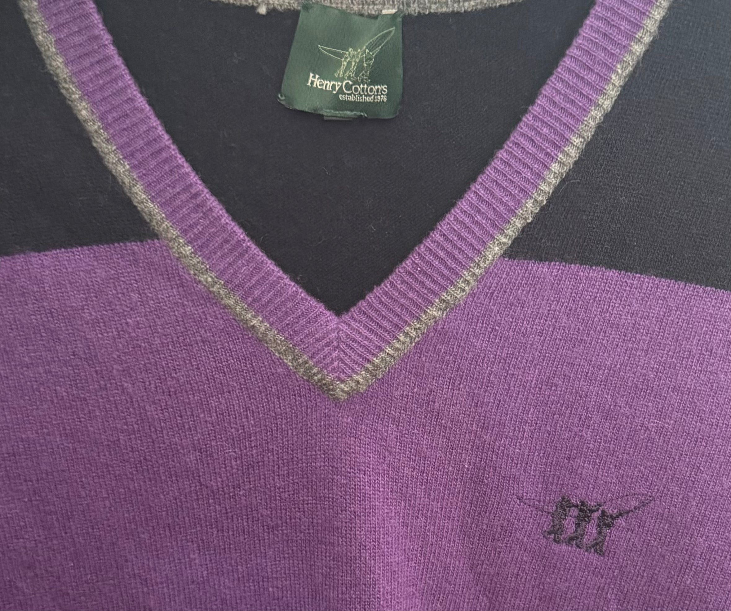 HENRY COTTONS-MAGLIONE IN LANA VIOLA