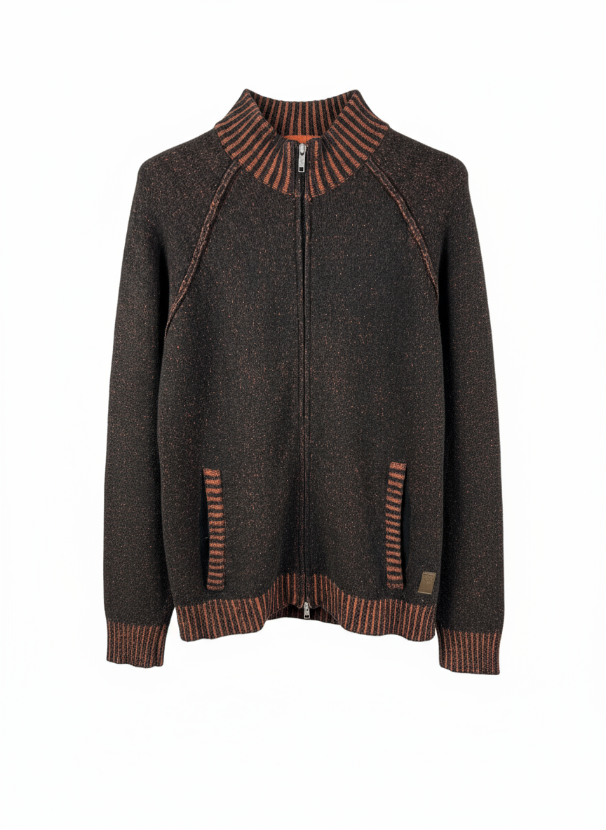 TRUSSARDI - MAGLIONE CON ZIP