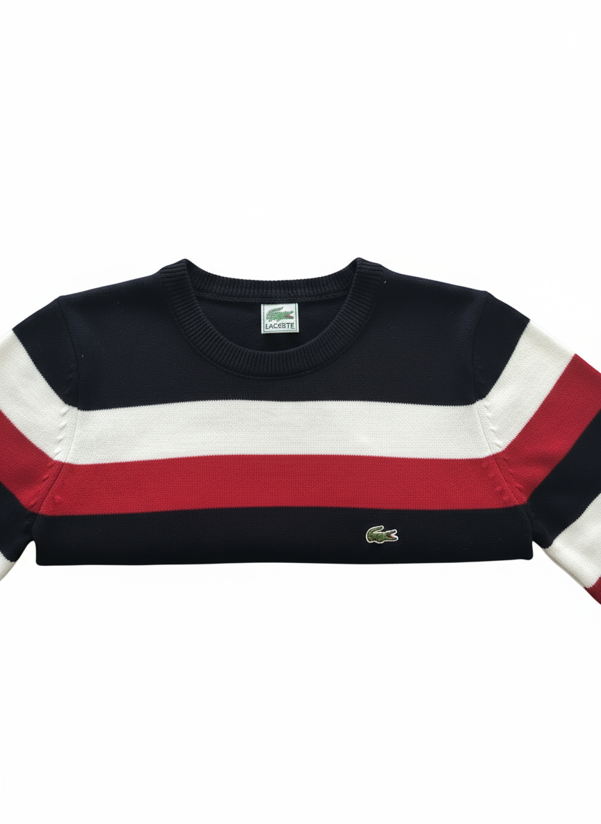 LACOSTE-MAGLIONE A RIGHE