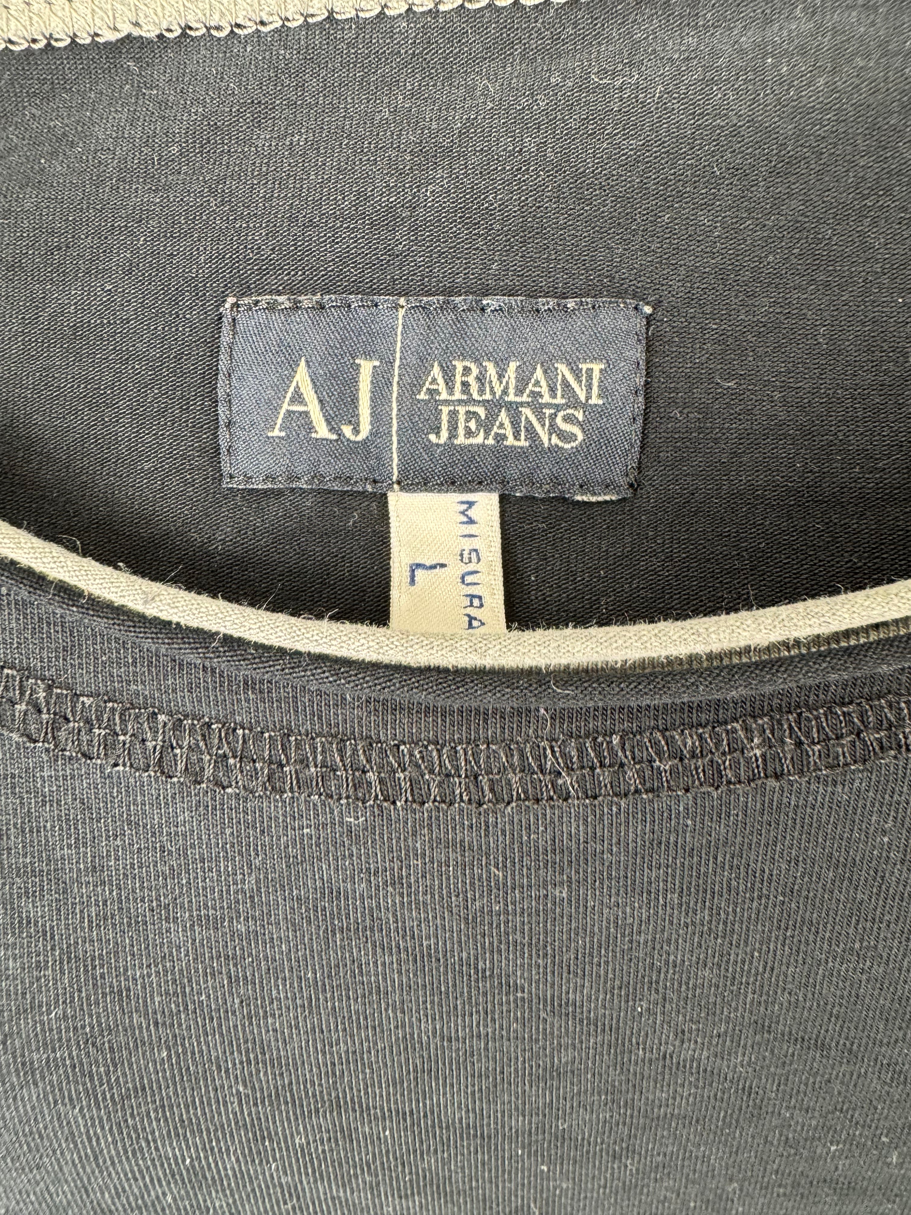 ARMANI - MAGLIA A MANICHE LUNGHE