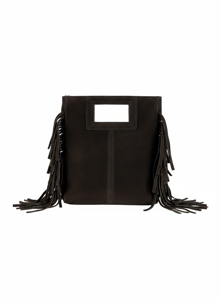 BORSA COLORE MARRONE SCURO - Minaudière