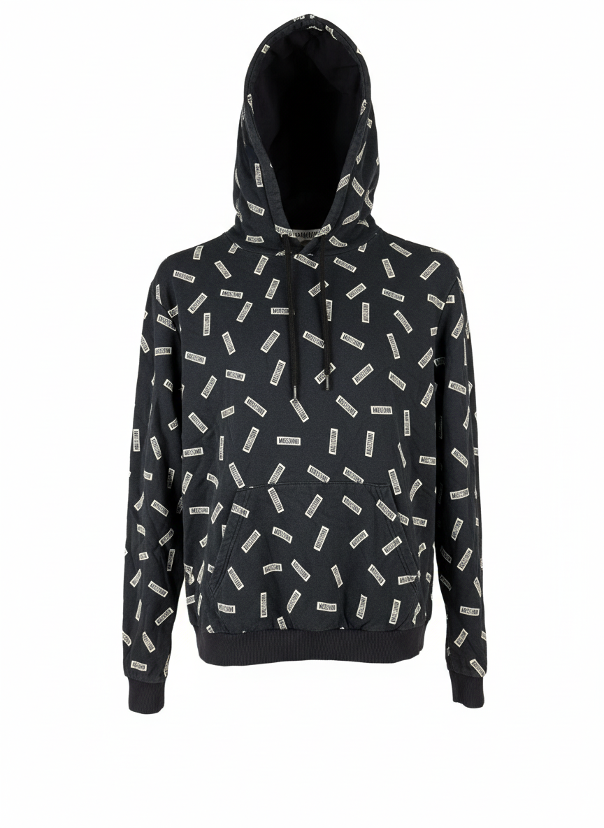 MOSCHINO - FELPA CON CAPPUCCIO