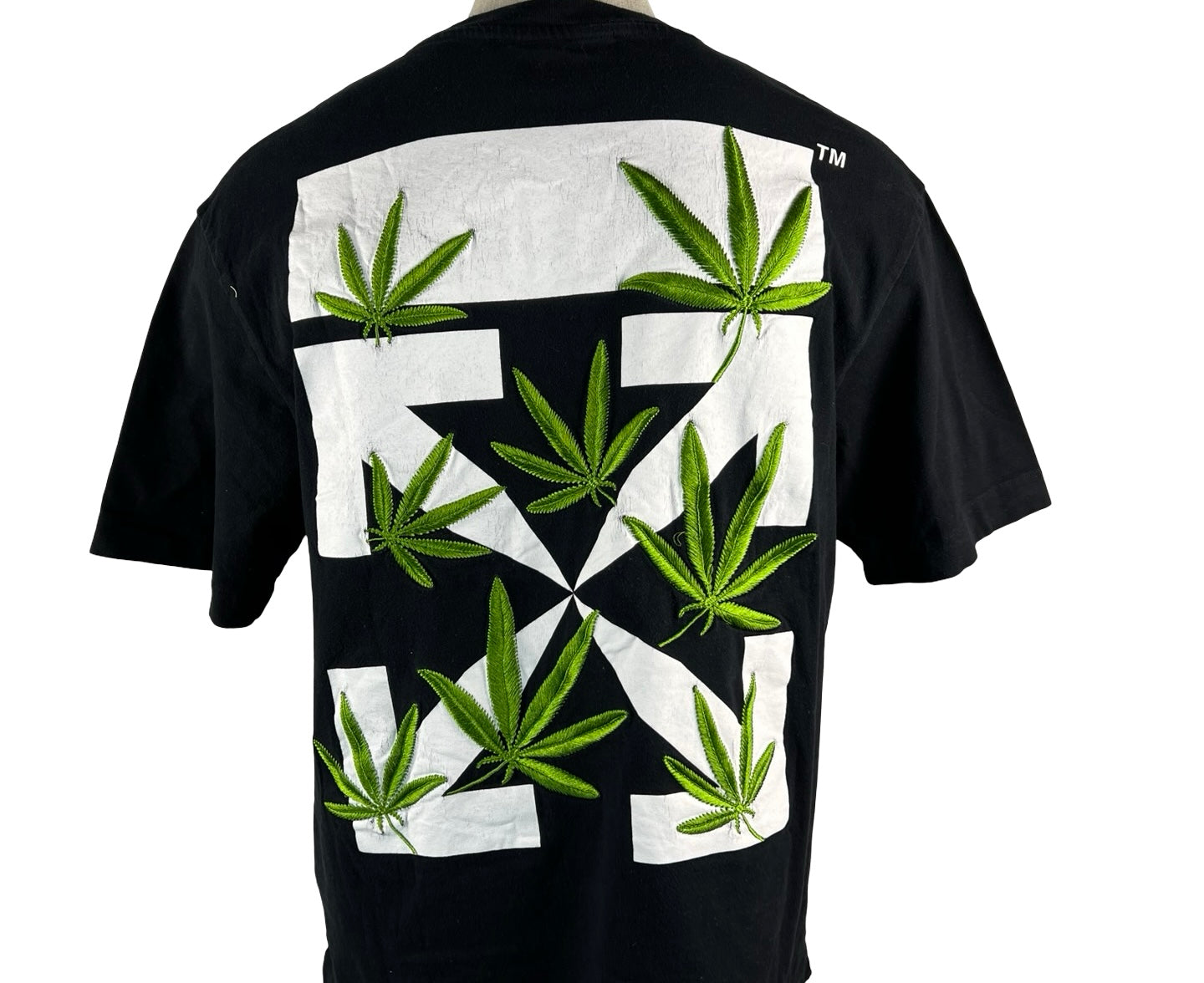 OFF WHITE-T-SHIRT NERA