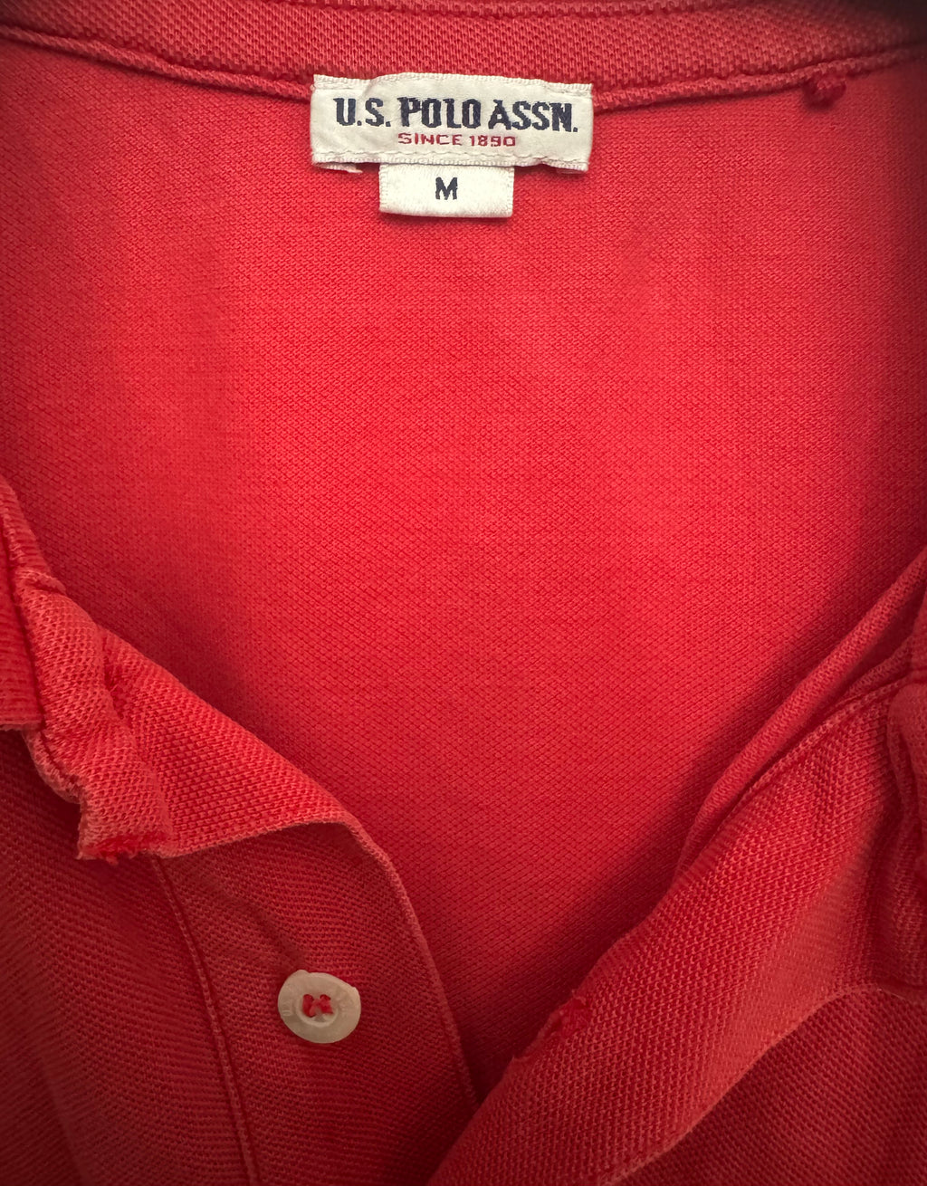 POLO RALPH LAUREN-T-SHIRT POLO IN ROSSO