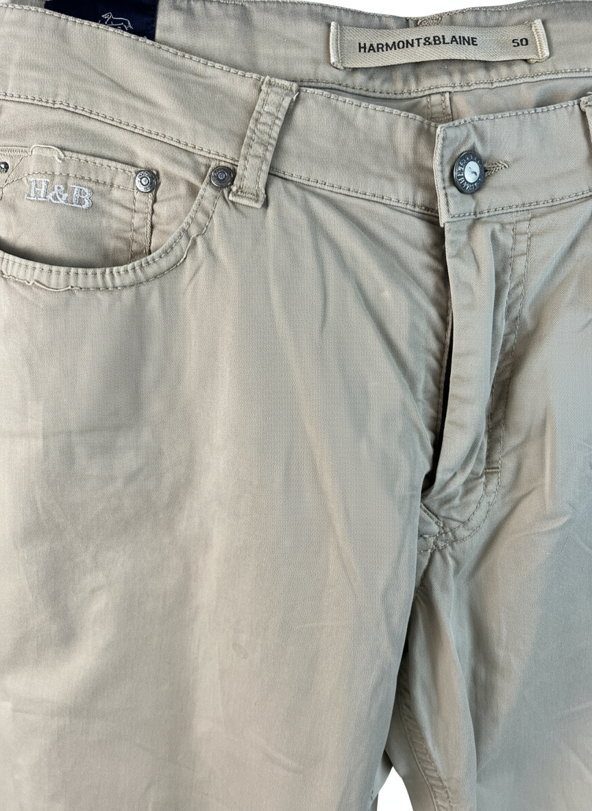 HARMONT&BLAINE -PANTALONE BEIGE
