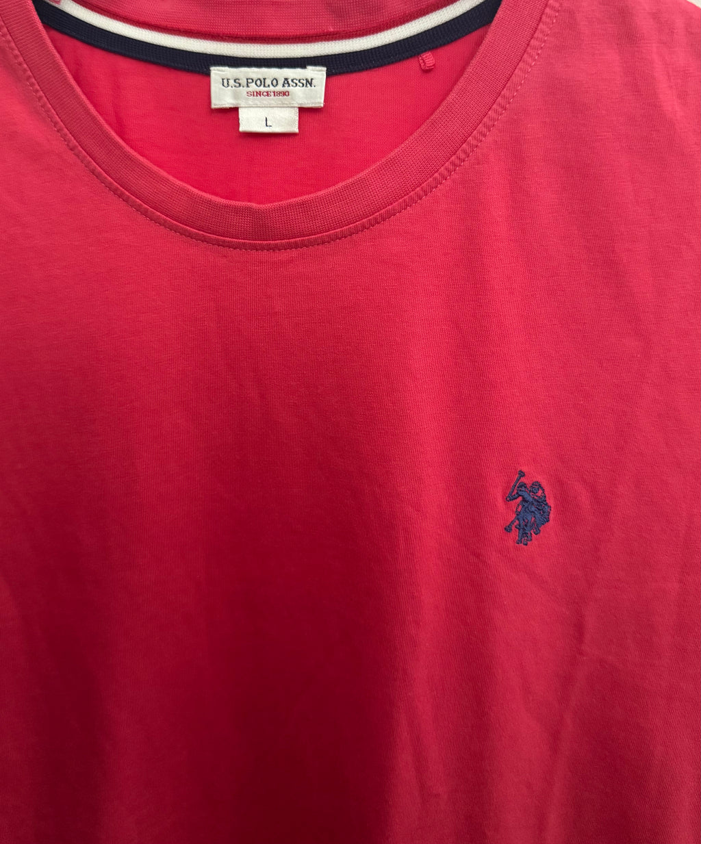 POLO RALPH LAUREN-T-SHIRT IN ROSSO