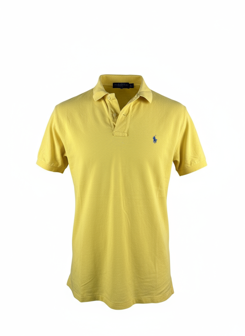 POLO RALPH LAUREN-T-SHIRT IN GIALLO