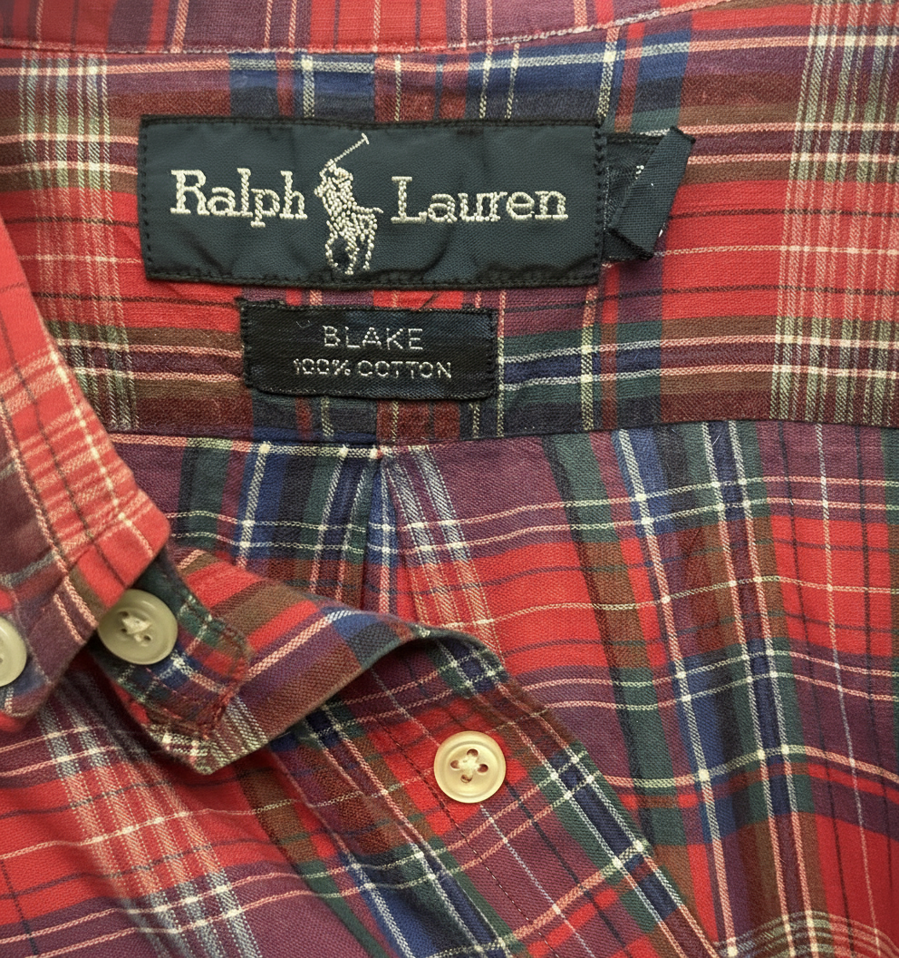 POLO RALPH LAUREN-CAMICIA A QUADRI