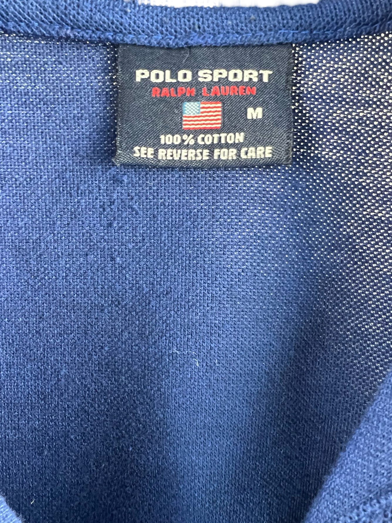 POLO RALPH LAUREN-T-SHIRT POLO IN BLU