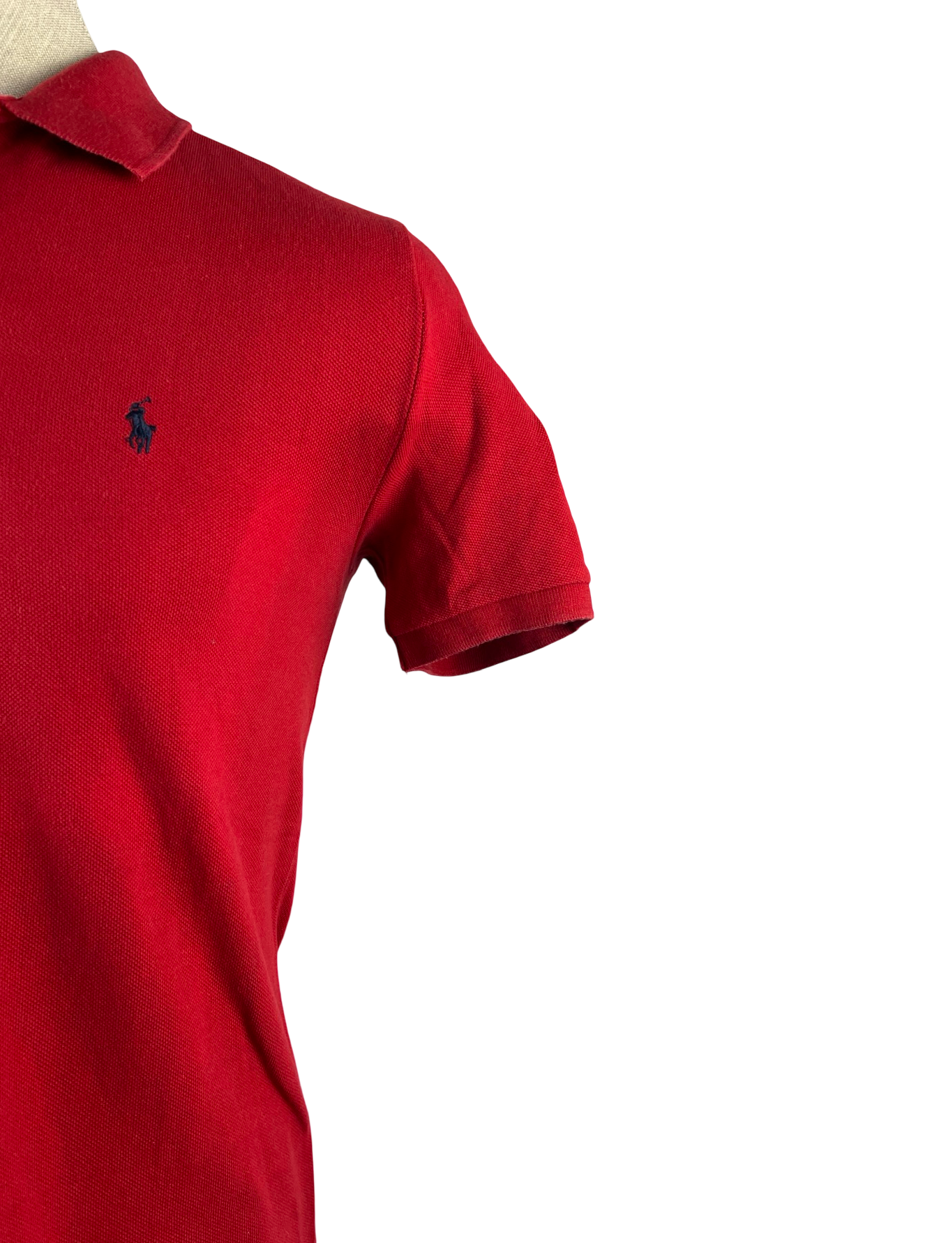 POLO RALPH LAUREN-T-SHIRT POLO IN ROSSO